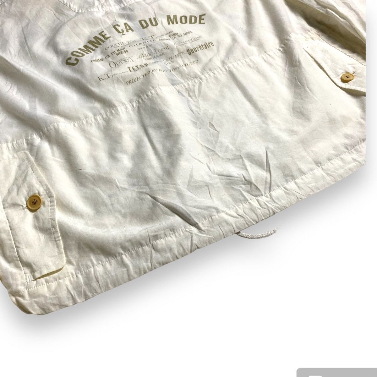 Comme Ca Ism × Japanese Brand Vintage Comme Ca Du Mode hoodie jacket Size US XL / EU 56 / 4 - 4 Thumbnail