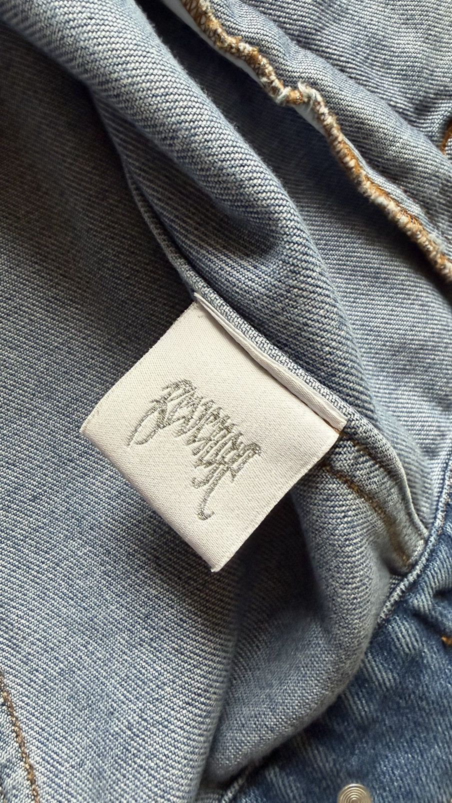 Revenge Revenge Embroidered Denim Jacket Size US L / EU 52-54 / 3 - 9 Thumbnail
