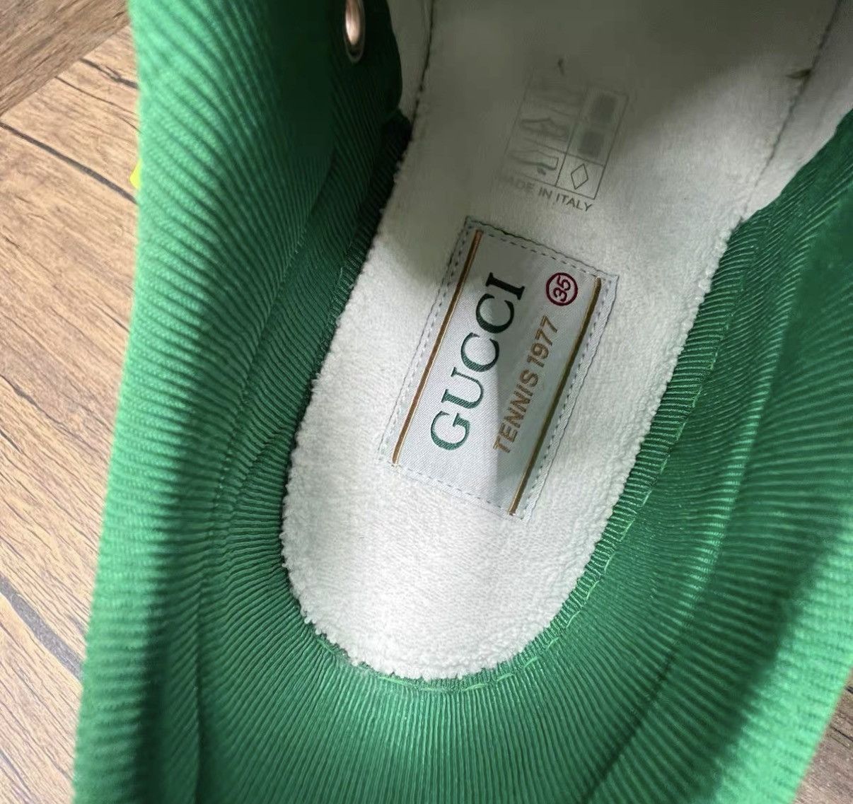 Gucci Gucci 1977 Canvas Sneakers J41 Size US 5 / IT 35 - 5 Thumbnail