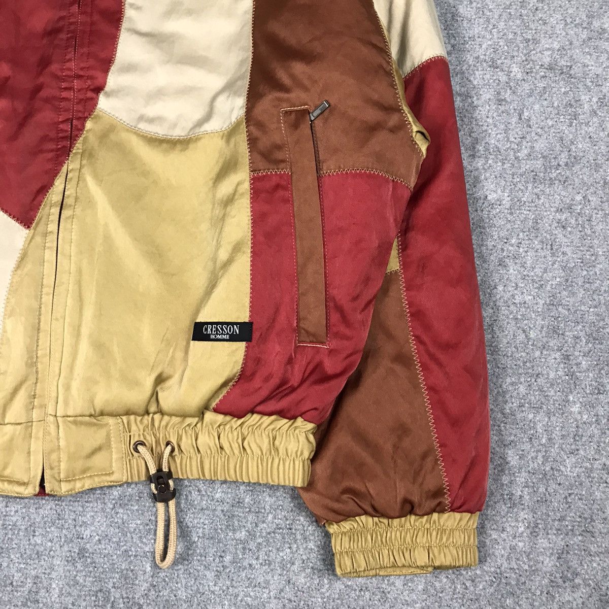 Japanese Brand CRESSON JAPAN PATCHWORK BOMBER JACKET Size US L / EU 52-54 / 3 - 3 Thumbnail
