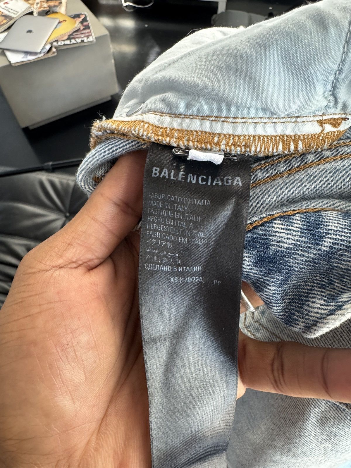 Balenciaga Balenciaga Denim Size US 34 / EU 50 - 7 Thumbnail