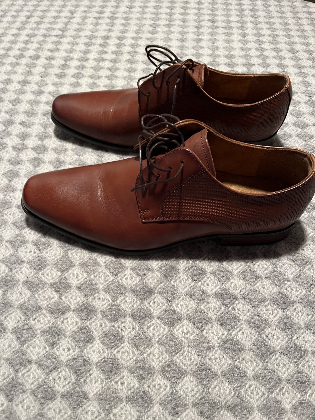 Florsheim Florsheim Brown Leather Lace Up Shoes Size 9 Size US 9 / EU 42 - 9 Thumbnail
