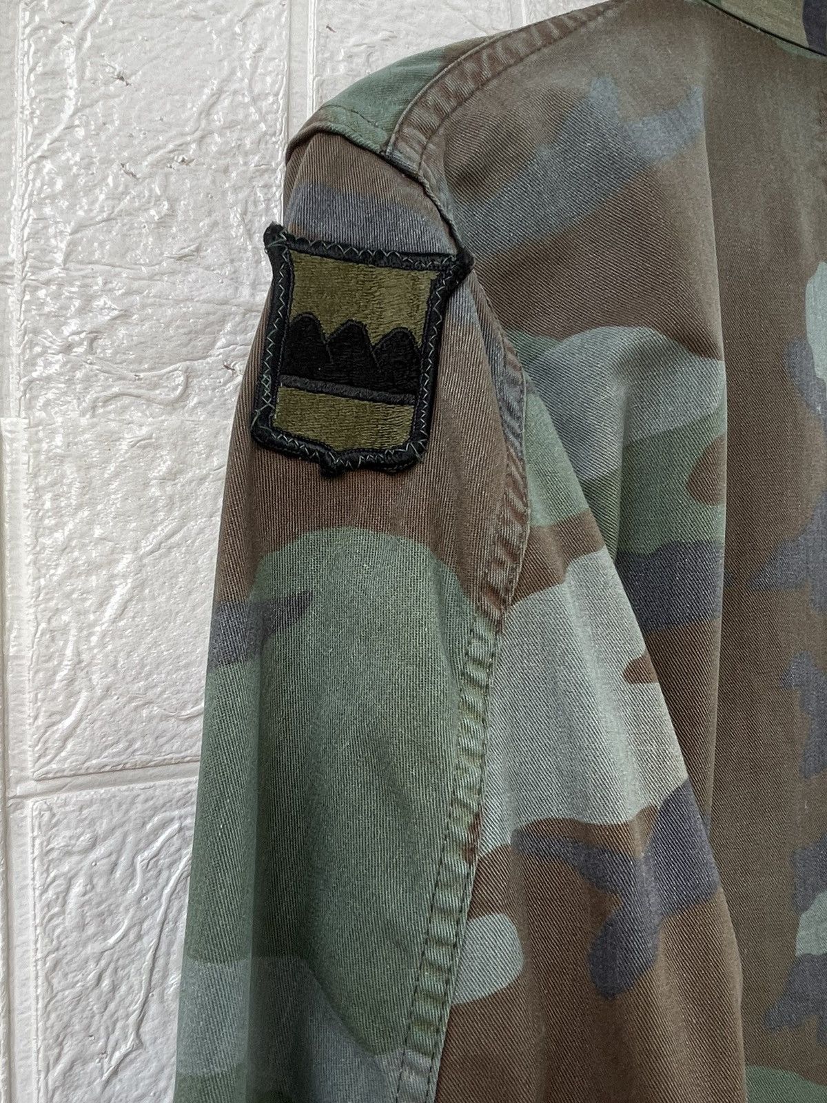Japanese Brand Vintage Army Camo Military Jacket Size US M / EU 48-50 / 2 - 7 Thumbnail