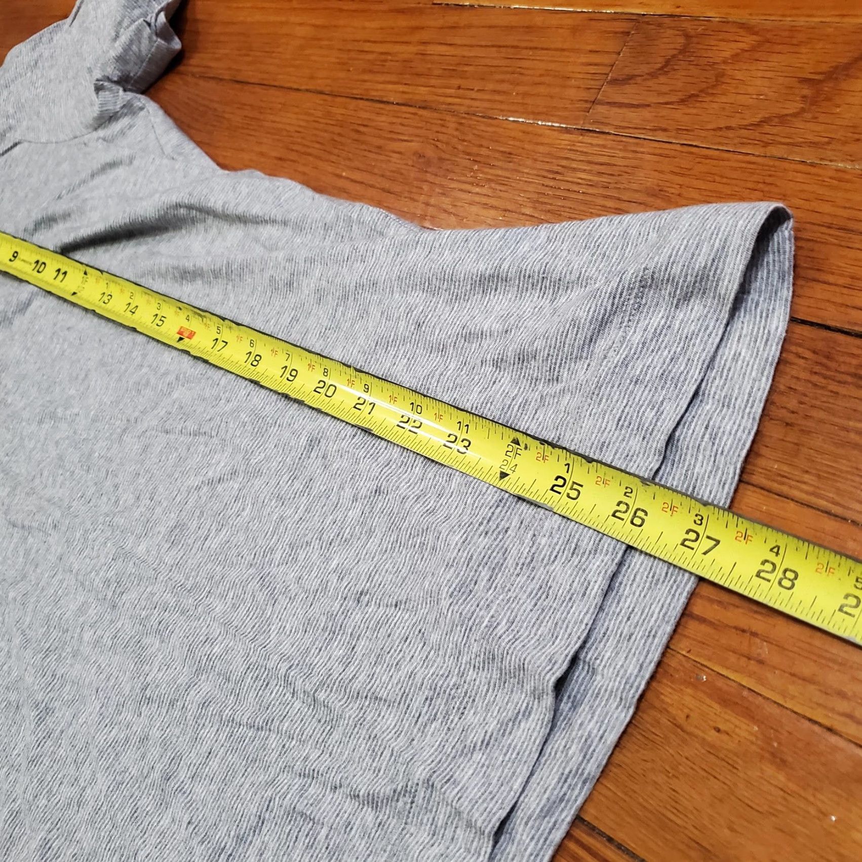 Theory Theory Shirt Mens Large Gray Mini Stripe V Neck Short Sleeve Tee Casual Size US L / EU 52-54 / 3 - 5 Thumbnail