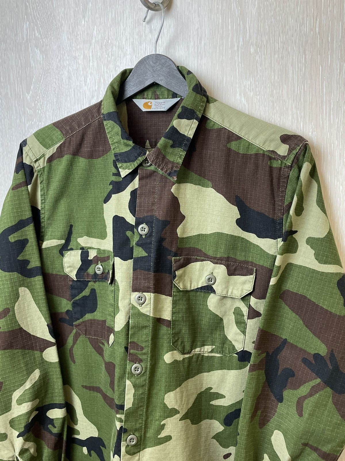 Carhartt Wip Carhartt Wip Mission Camo Shirt Size US S / EU 44-46 / 1 - 2 Thumbnail