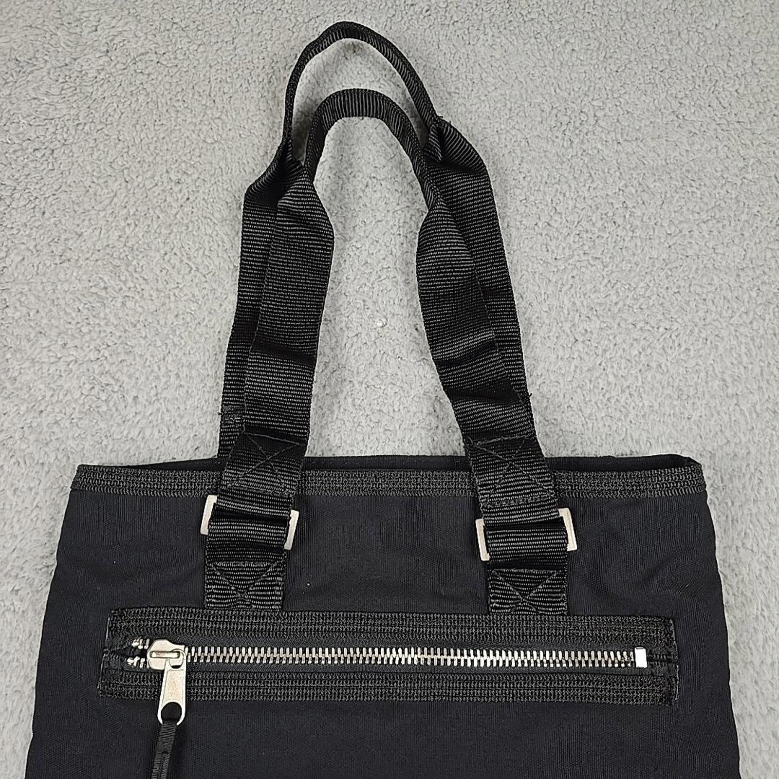 Other Patrice Beaute Coated Canvas Tote Shoulder Bag Purse Black Size ONE SIZE - 3 Thumbnail