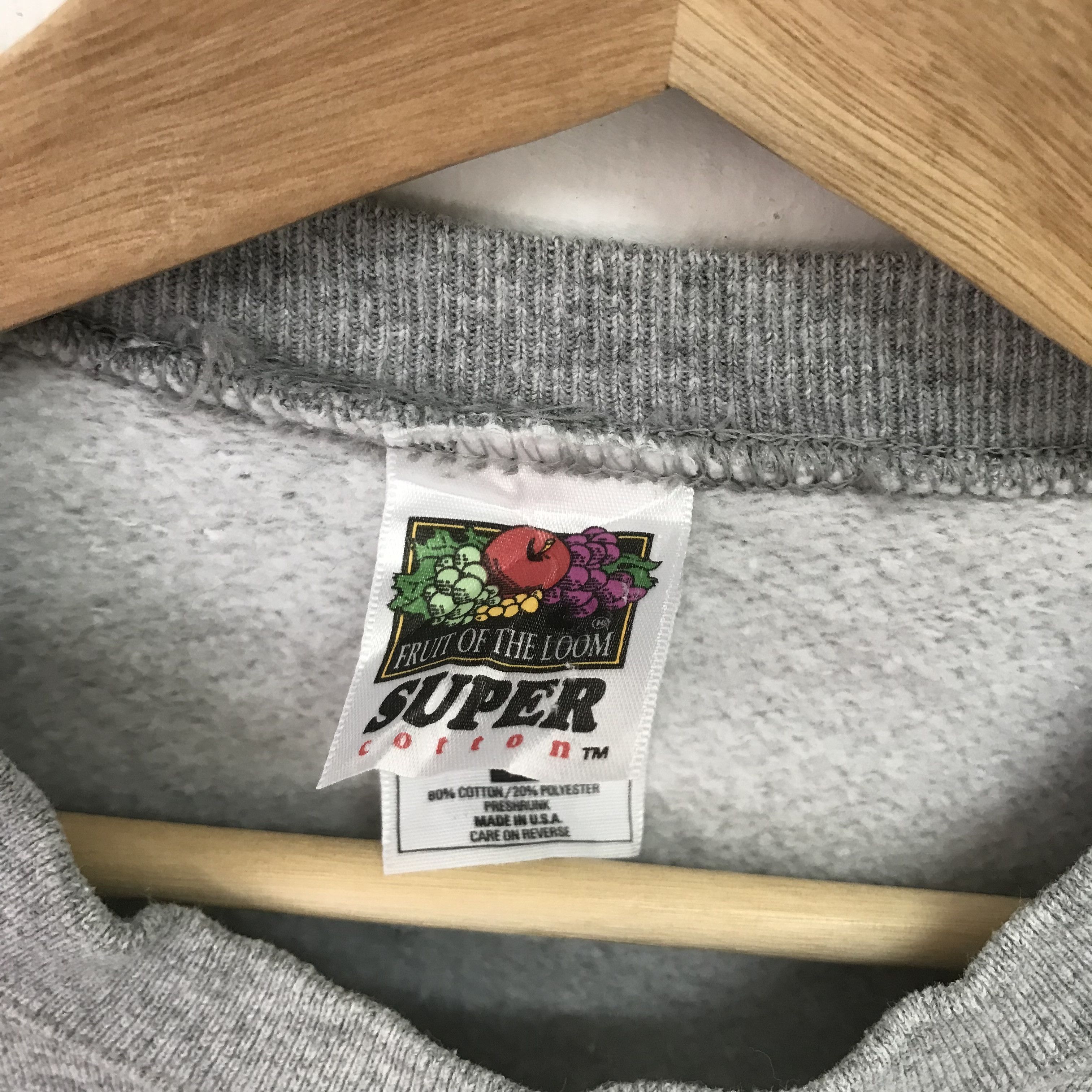 Vintage Vintage University Illinois Gray Sweatshirt - 453 Size US L / EU 52-54 / 3 - 10 Thumbnail