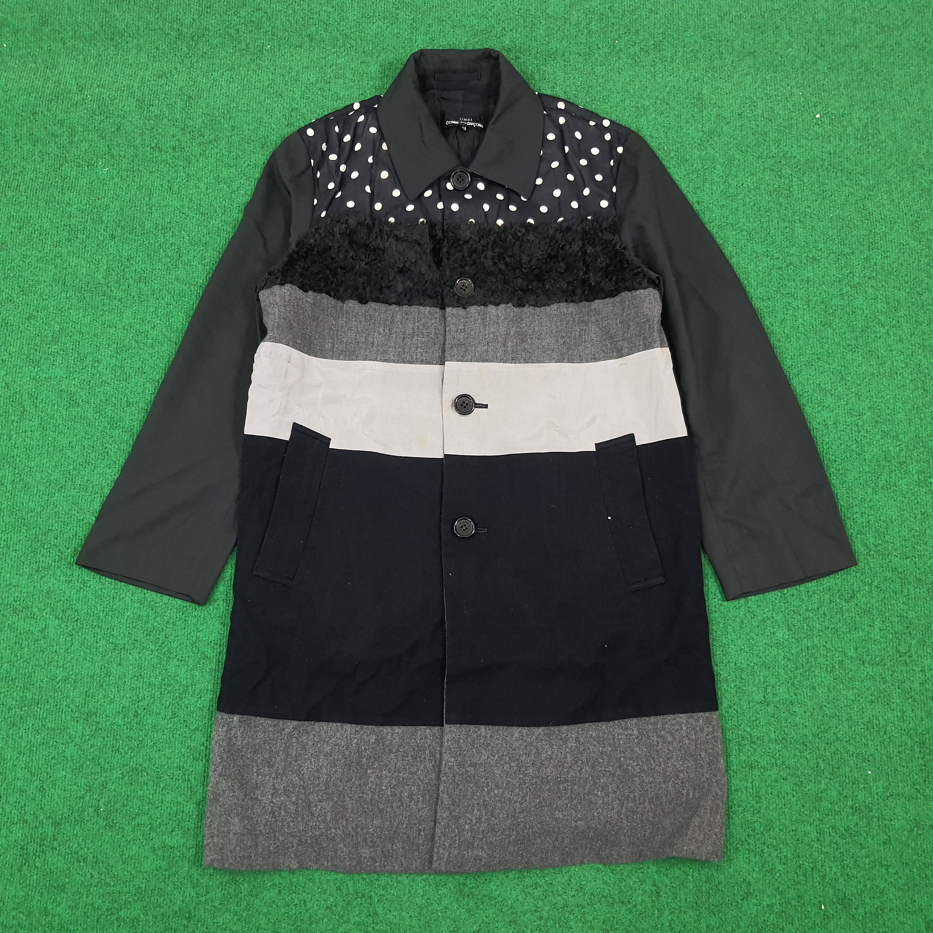 Comme des Garcons Vintage Tricot Comme Des Garcons Japan Button Up Jacket Size US S / EU 44-46 / 1 - 1 Thumbnail