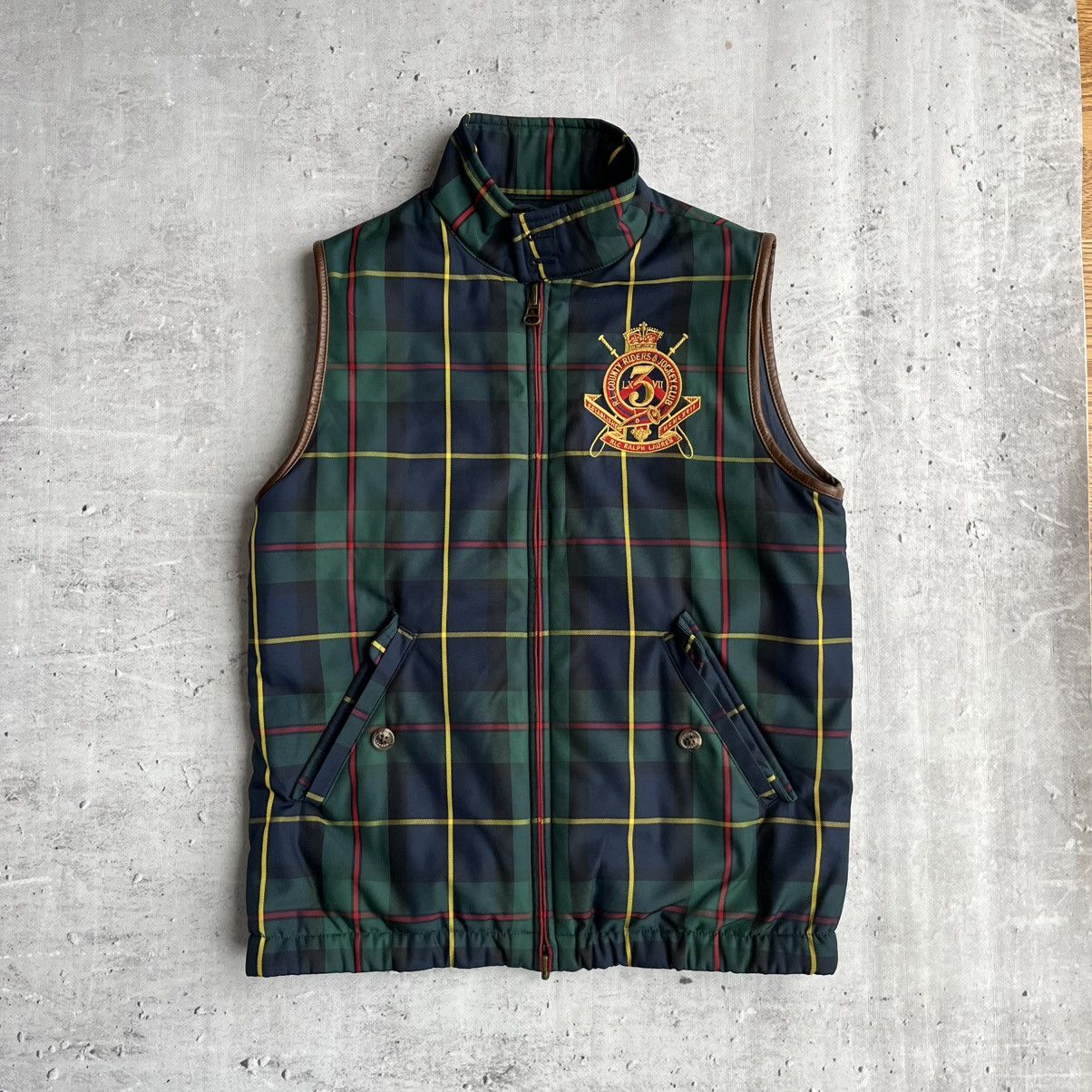 Polo Ralph Lauren Polo Ralph Lauren reversable womens vest plaid jockey Size S / US 4 / IT 40 - 1 Thumbnail