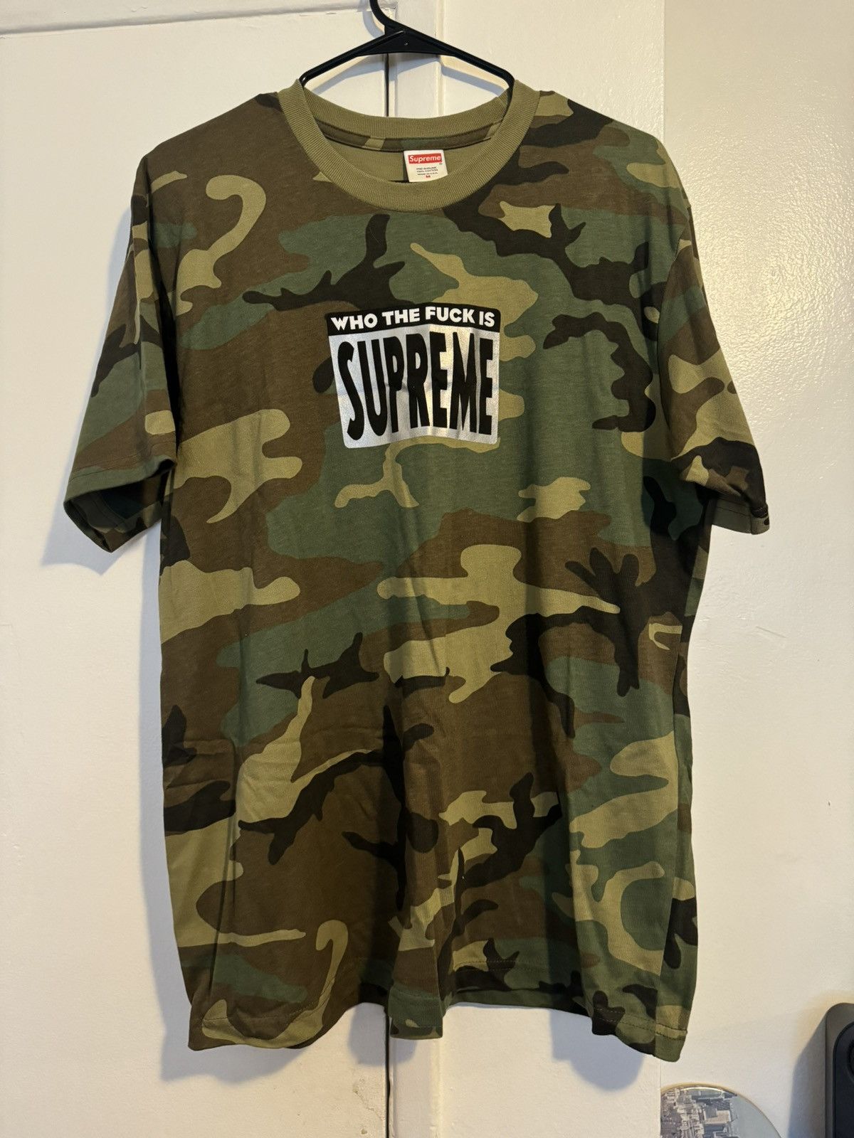 Supreme Supreme Who The F* Is Supreme Tee Size US M / EU 48-50 / 2 - 1 Thumbnail