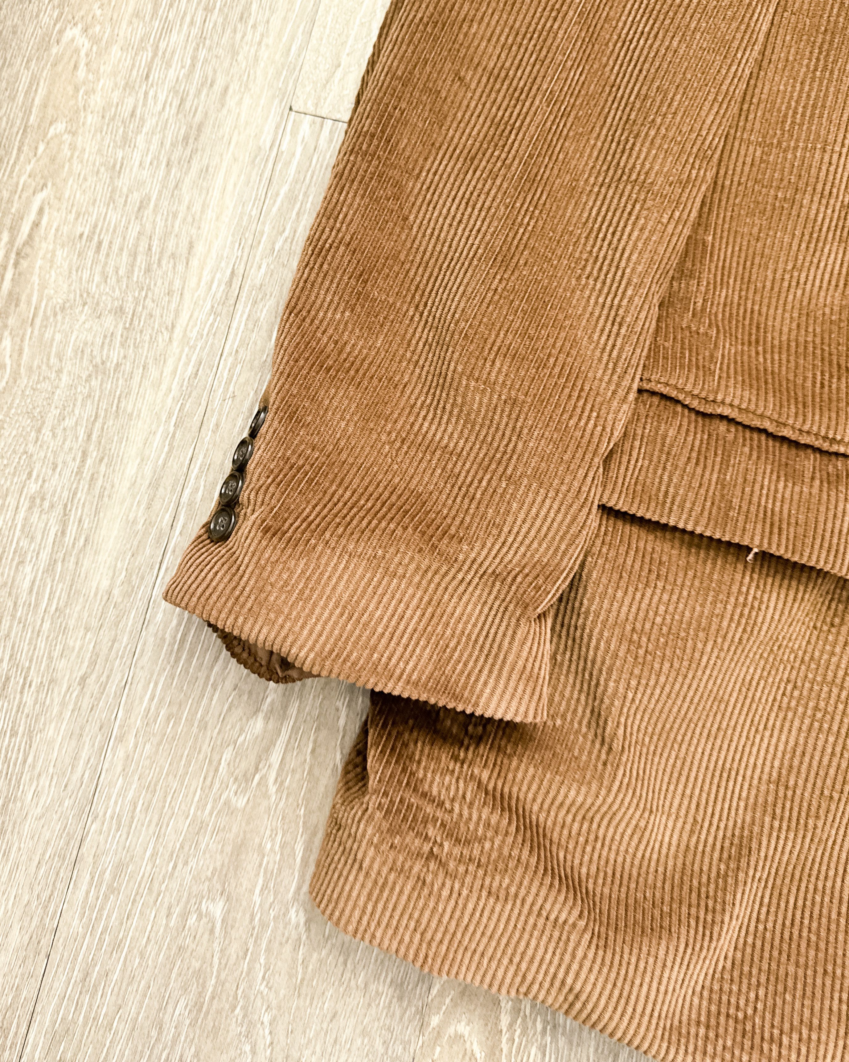 Vintage Vintage 2000s Coconut Grove Corduroy Blazer Brown Men's 44S Size 44S - 10 Thumbnail