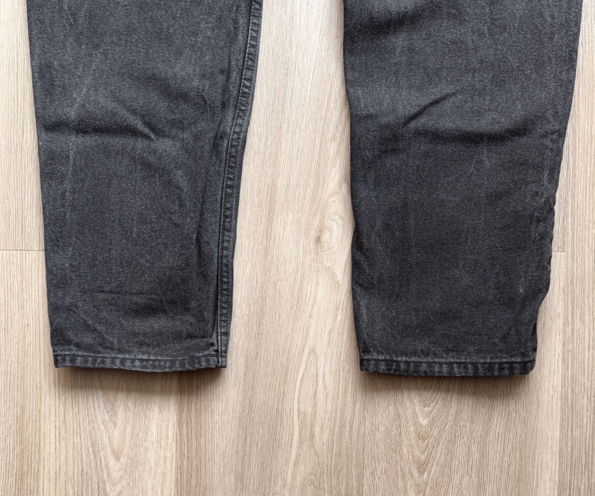 Levi's Vintage Levis 550 Relaxed Fit Black Jeans Denim Pants Size US 36 / EU 52 - 7 Thumbnail