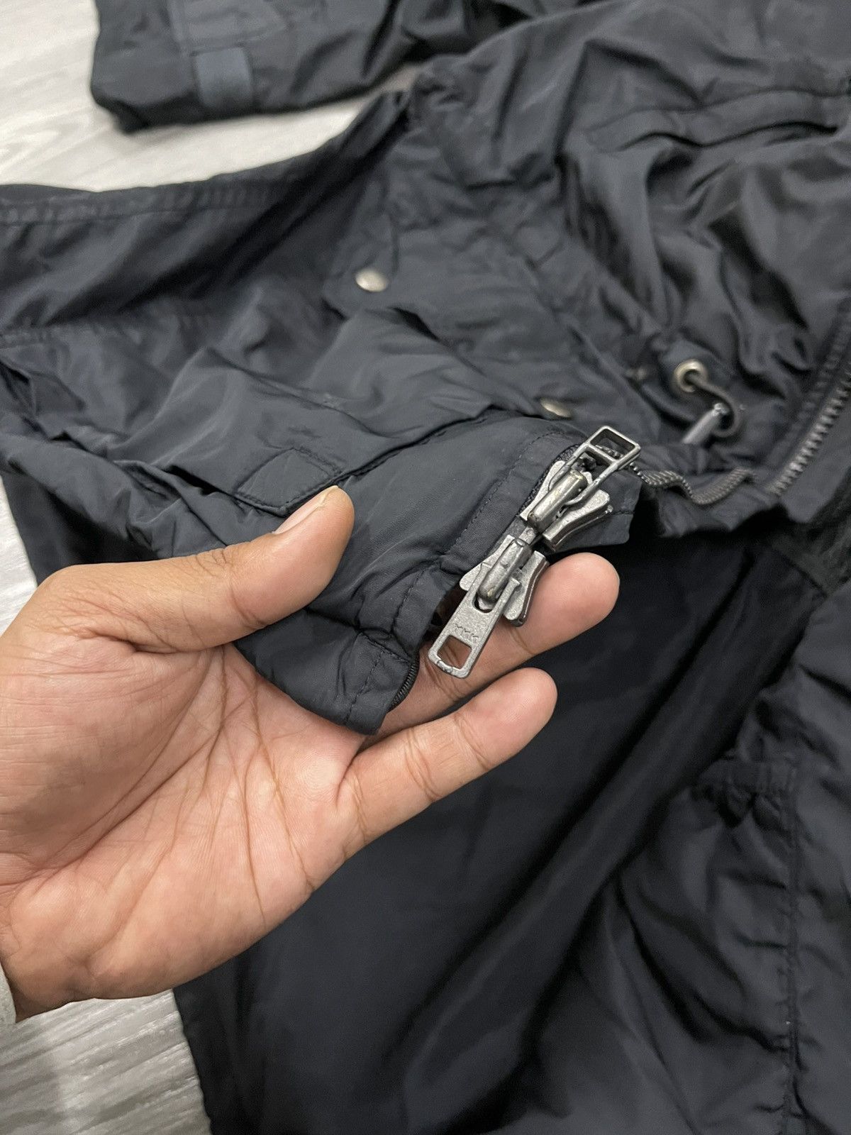 Issey Miyake A/W 1997 Issey Miyake Black Tech Nylon Parka Jacket Size US M / EU 48-50 / 2 - 11 Thumbnail