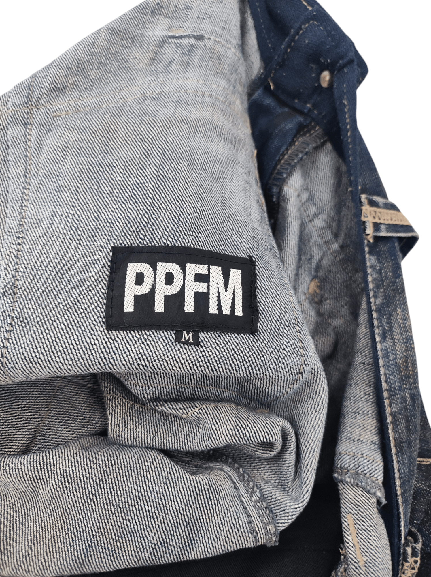 If Six Was Nine × Le Grande Bleu (L.G.B.) × PPFM super rusty PPFM mud wash multipocket multizipper jeans W32 Size US 32 / EU 48 - 6 Thumbnail
