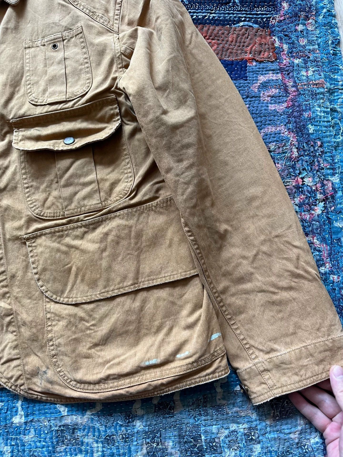 RRL Ralph Lauren RRL Corduroy Color Block Hunting Jacket M Size US M / EU 48-50 / 2 - 6 Thumbnail