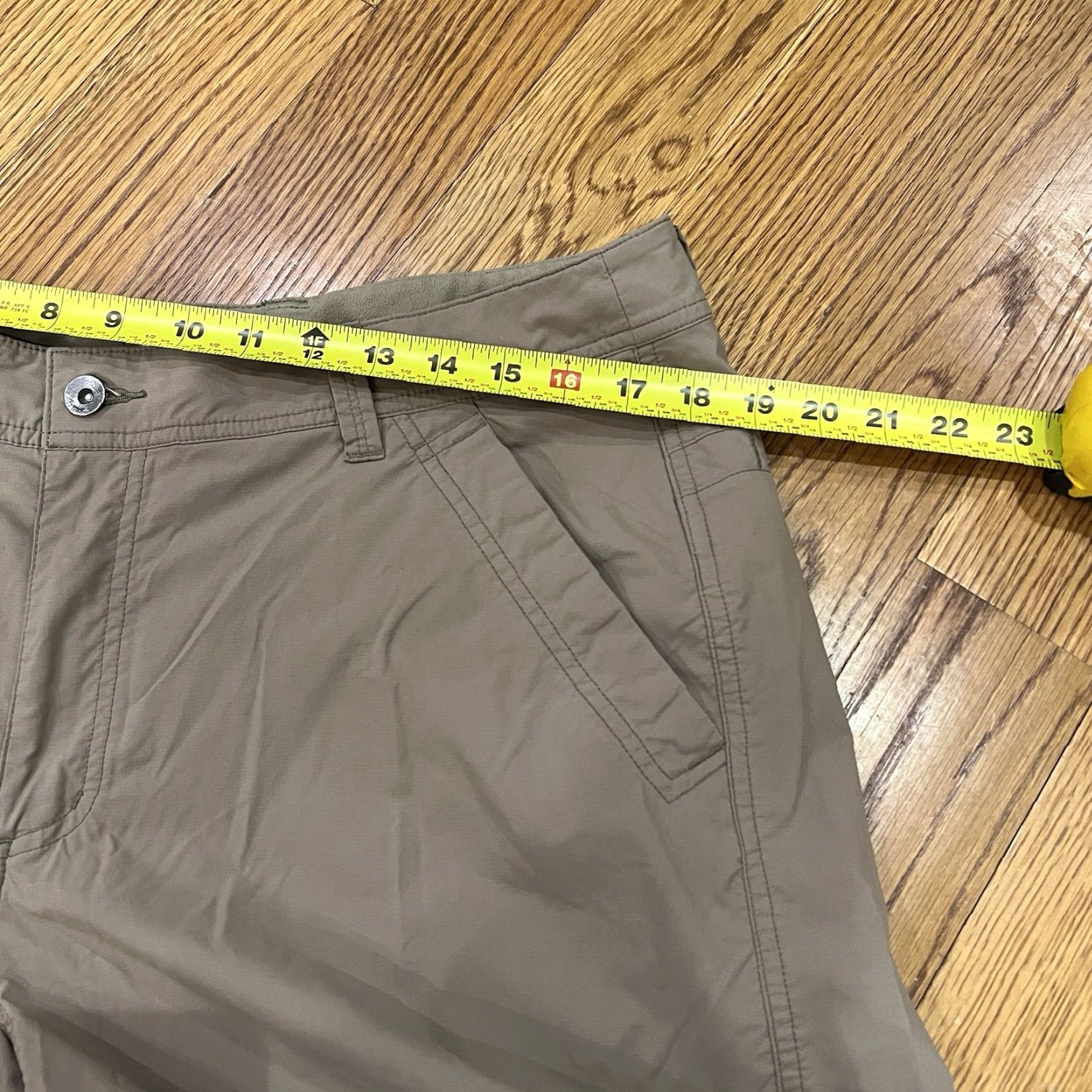 Marmot Marmot Arch Rock Pants Mens 36x32 Tan Nylon Cargo Hiking Outdoor Performance Size US 36 / EU 52 - 4 Thumbnail