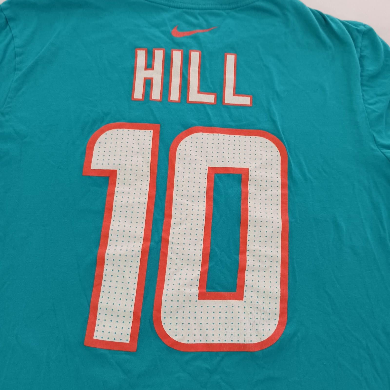 Nike Miami Dolphins T-Shirt Men's XL Green HILL # 17 The Nike Tee Size ONE SIZE - 12 Thumbnail