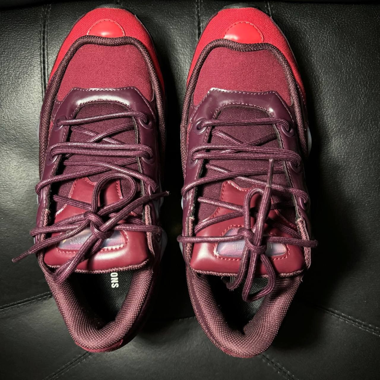 Adidas × Raf Simons Adidas Raf Simons ozweego Burgundy Size US 7.5 / EU 40-41 - 10 Thumbnail