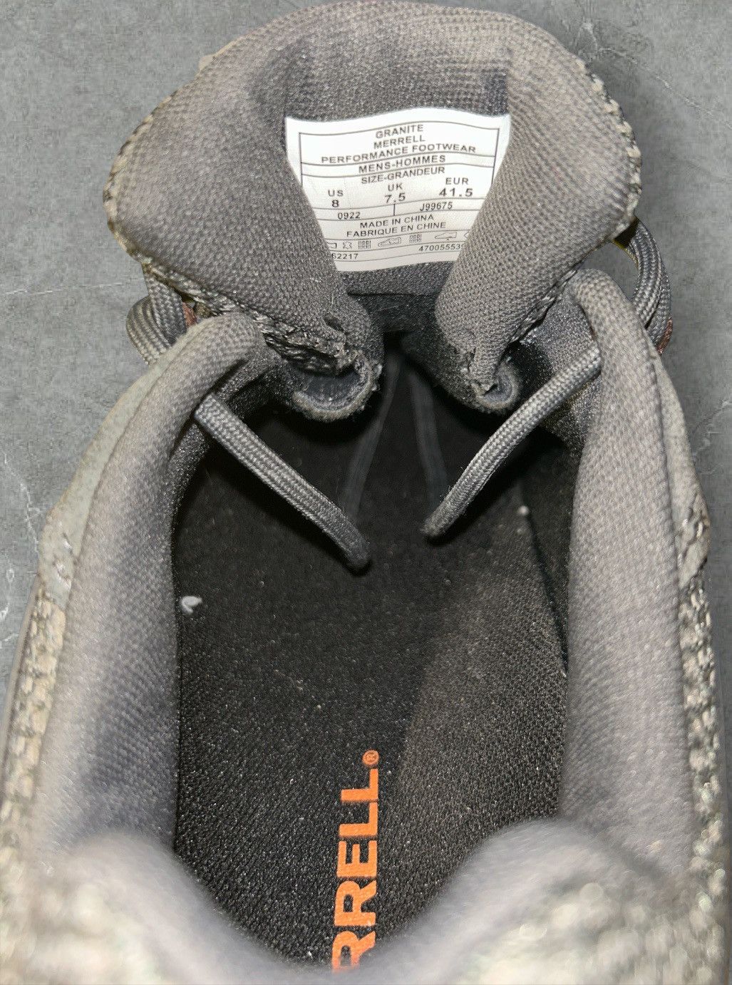 Merrell Merrell - waterproof Moab 3 Granite Size US 8 / EU 41 - 5 Thumbnail