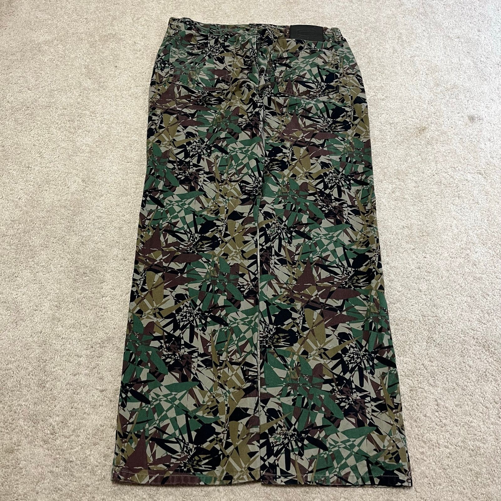 Other Grindhouse Streetwear Camouflage Wide Leg Pants 34Wx32L Size US 34 / EU 50 - 1 Thumbnail