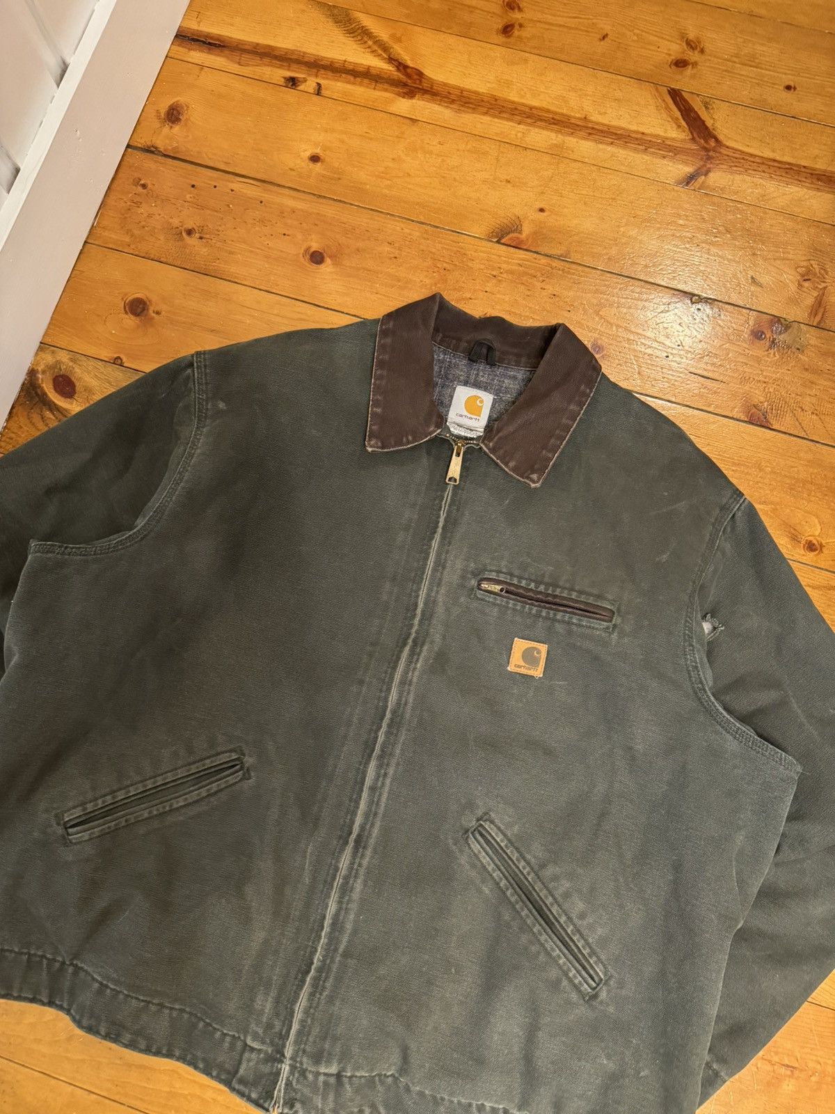 Carhartt Vintage Y2k ‘06 Carhartt J97 MOS Detroit Jacket. XXL Tall Size US XXL / EU 58 / 5 - 1 Thumbnail