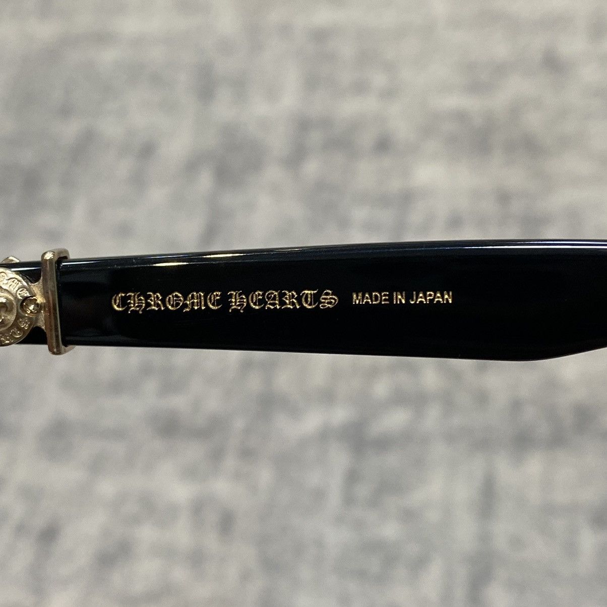 Chrome Hearts CHROME HEARTS GITTIN ANY?-A Black Gold Size ONE SIZE - 7 Thumbnail