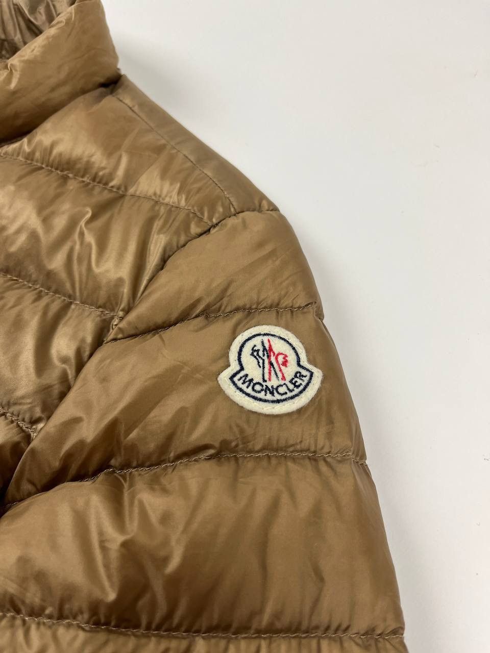 Moncler Moncler Lans Down Jacket Bronze Gold Women’s Lightweight Size S / US 4 / IT 40 - 5 Thumbnail