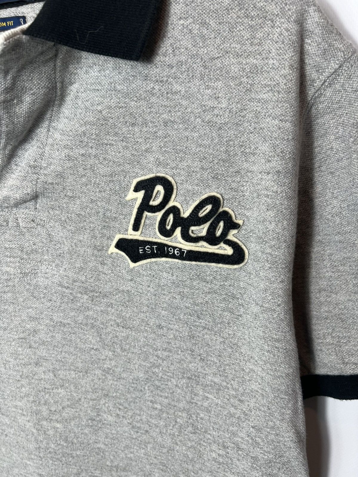 Polo Ralph Lauren Vintage streetwear Polo Ralph Lauren Football Rugby 67 Tee Size US L / EU 52-54 / 3 - 6 Thumbnail