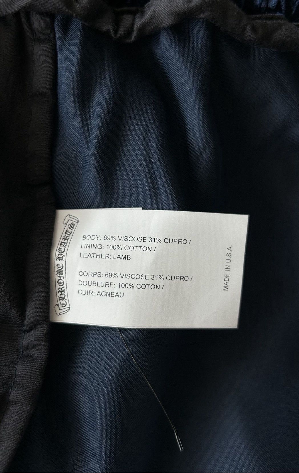 Chrome Hearts Chrome Hearts Velour leather track pants velvet So It Goes Size US 34 / EU 50 - 4 Thumbnail