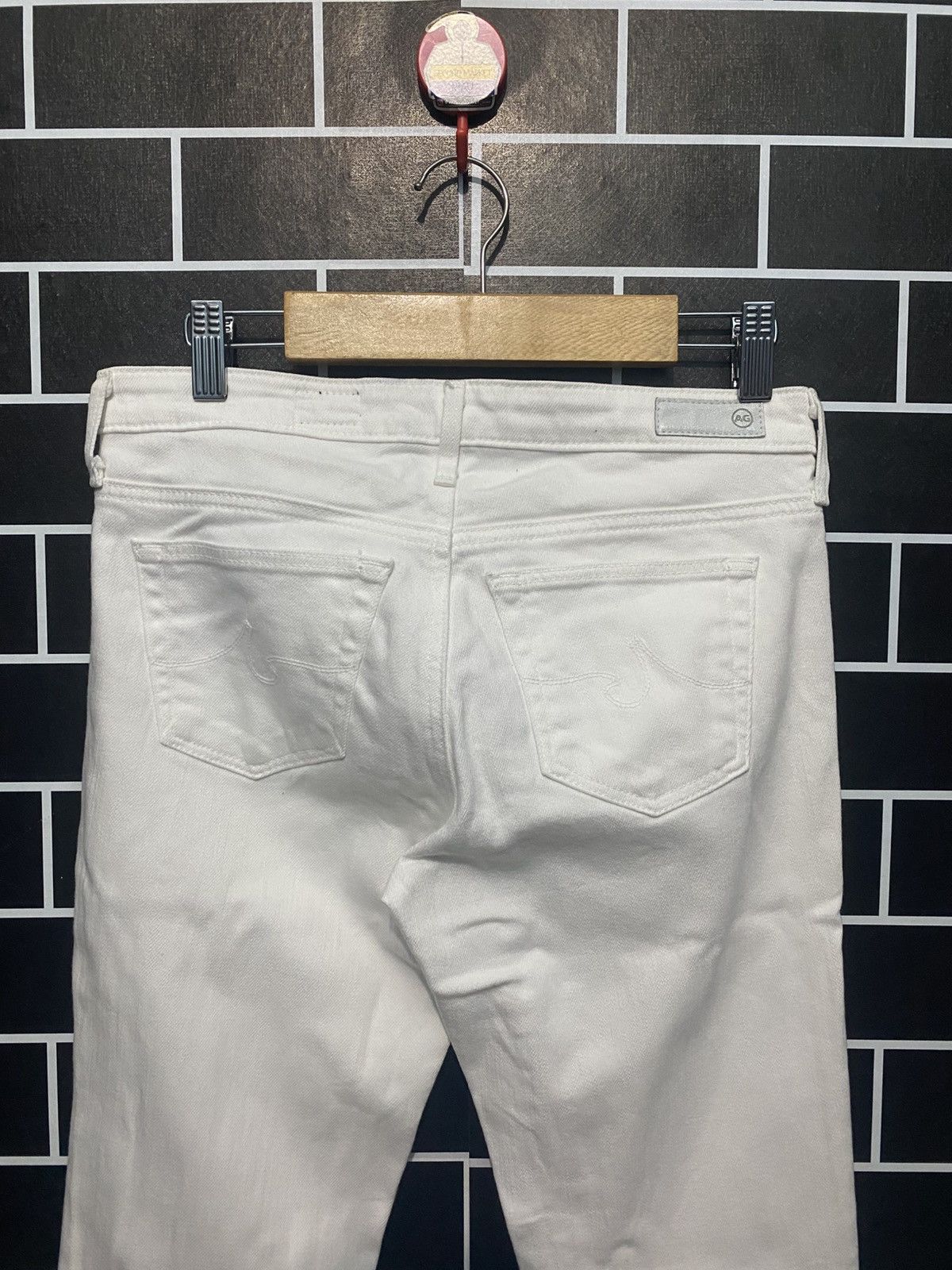 AG Adriano Goldschmied × Designer AG Adriano Goldschmied the stilt cigarette leg denim jeans Size 28" / US 6 / IT 42 - 7 Thumbnail