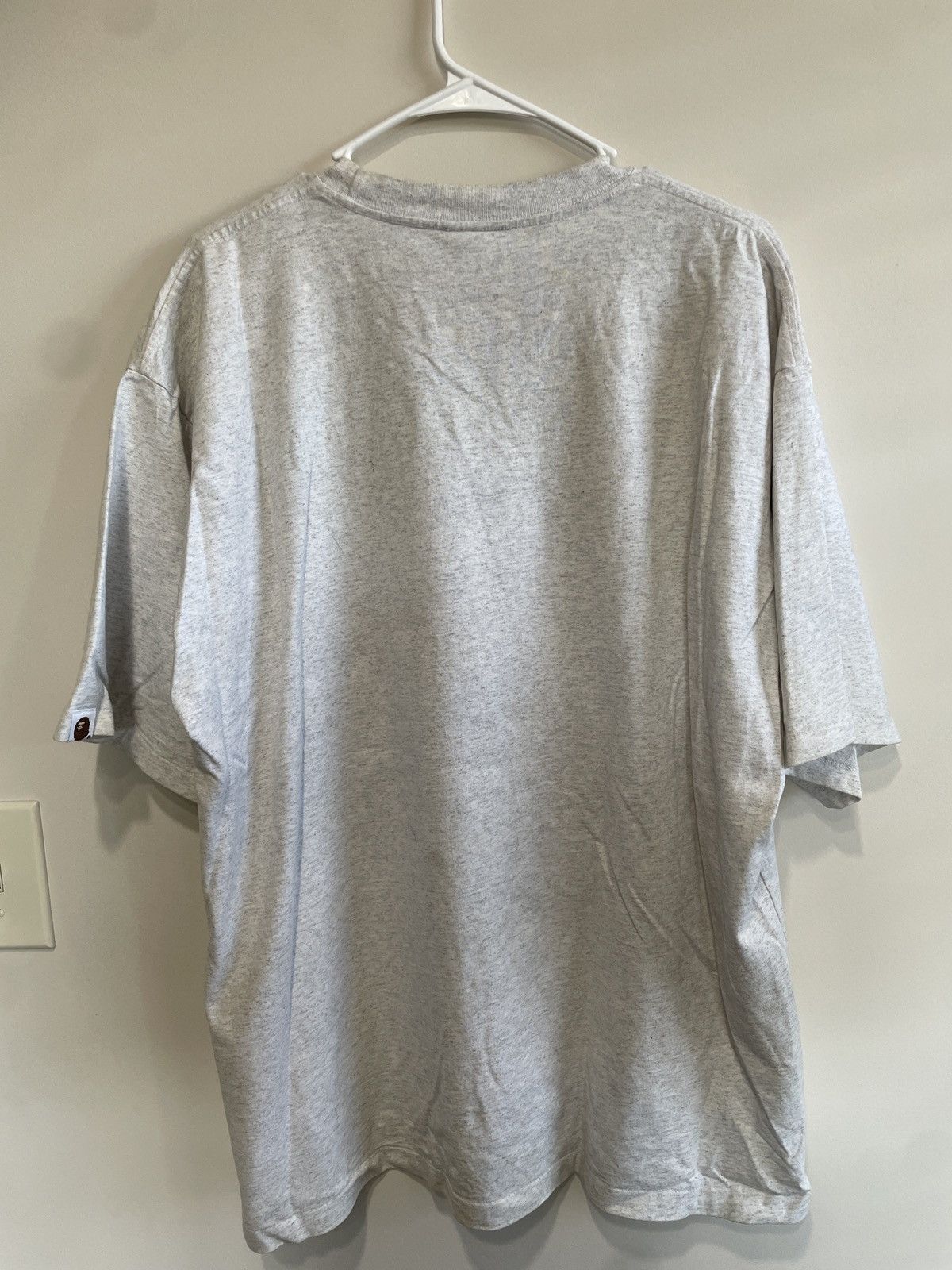 Bape Bape Repeat Logo Heather grey Baggy Tee Size US XL / EU 56 / 4 - 3 Thumbnail