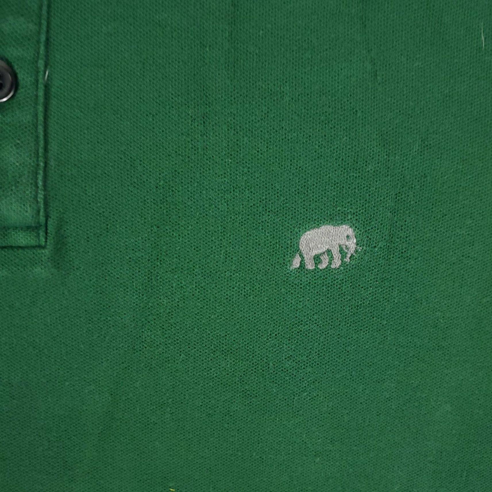 Banana Republic Banana Republic Polo Shirt Mens Large Green Solid Short Sleeve Button Collar Polo Shirt Mens Large Green Classic Preppy Casual Sports 90s? Size US L / EU 52-54 / 3 - 2 Thumbnail