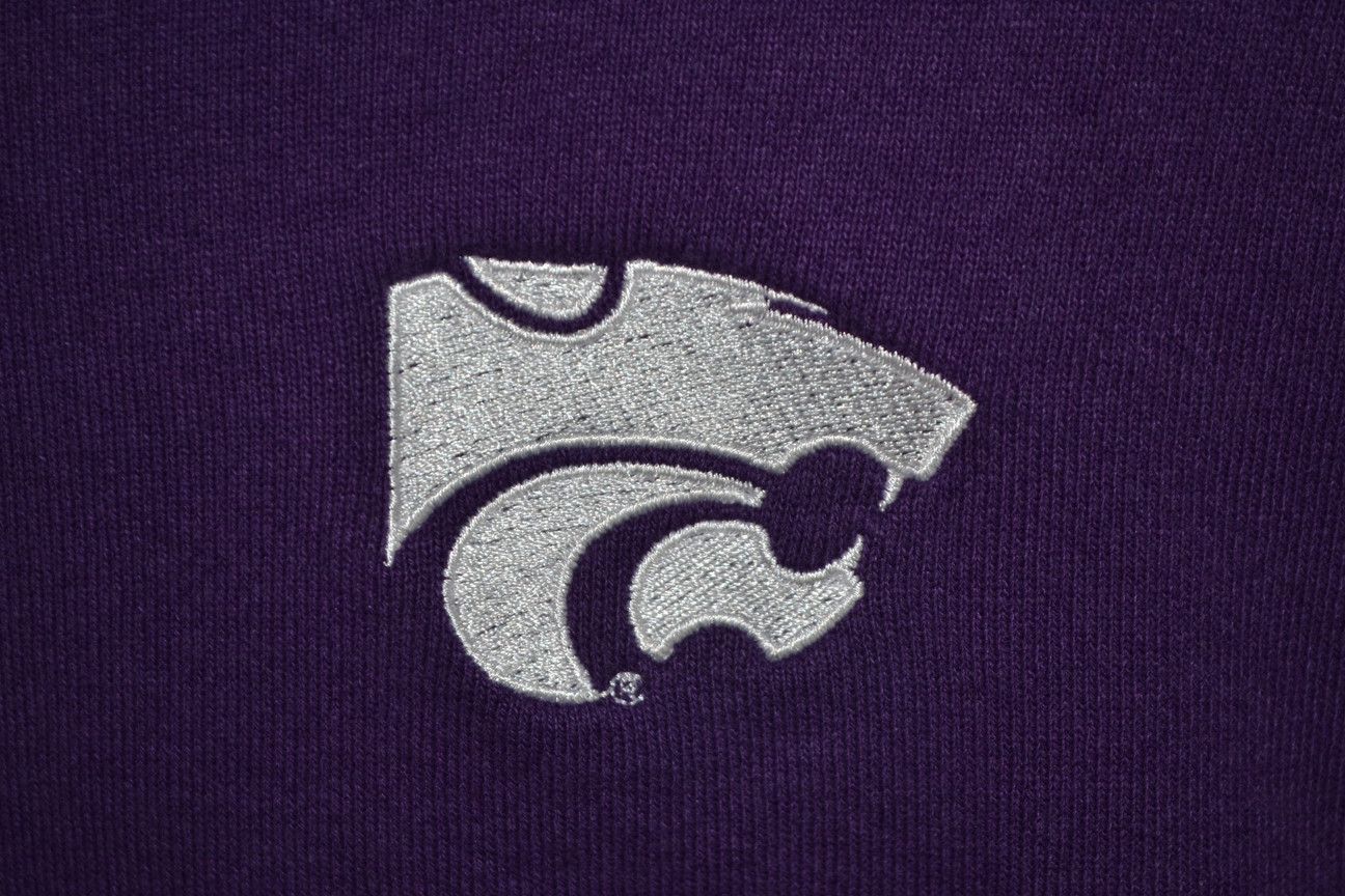 Fruit Of The Loom × NCAA × Vintage Vintage 90s Kansas State Wildcats Sweatshirt Made in USA XL Size US XL / EU 56 / 4 - 4 Thumbnail