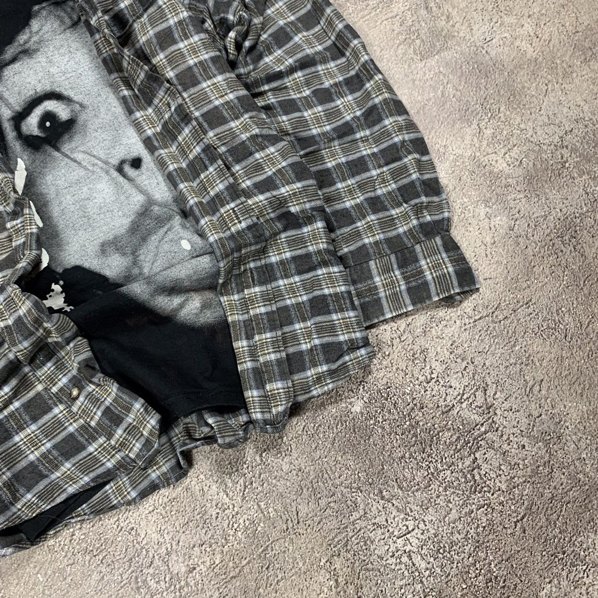 Vintage Vintage 90s Plaid Shirt Oversized Grunge Streetwear Washed L Size US L / EU 52-54 / 3 - 3 Thumbnail