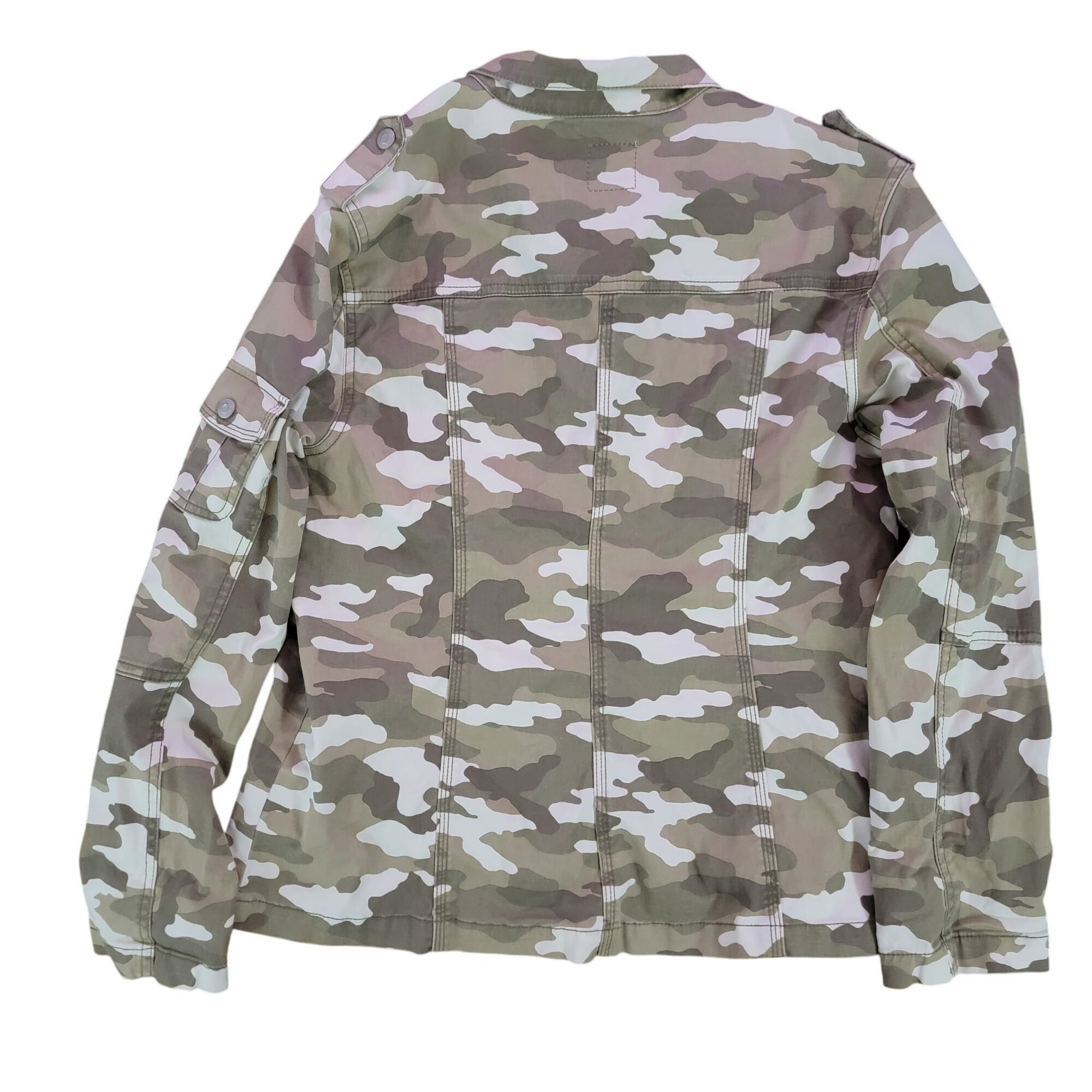 Other Kensie Jeans Camouflage Military Style Jacket L Cotton/Spand Size L / US 10 / IT 46 - 2 Thumbnail