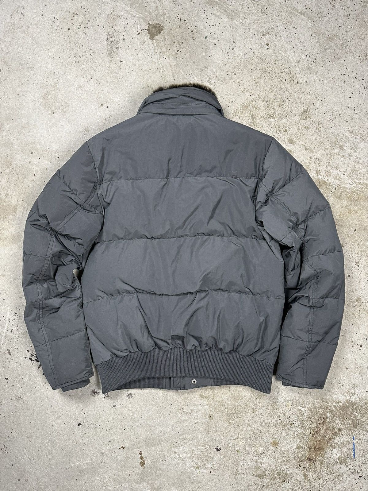 Woolrich Woolen Mills Woolrich John Rich & Bros Grey Puffer Down Jacket Fur Size US M / EU 48-50 / 2 - 2 Thumbnail