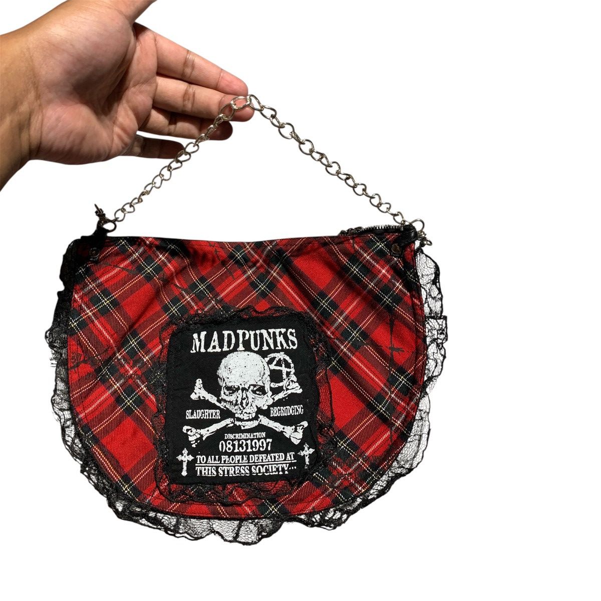 Seditionaries Madpunk small punk/goth-style shoulder bag Size ONE SIZE - 1 Thumbnail