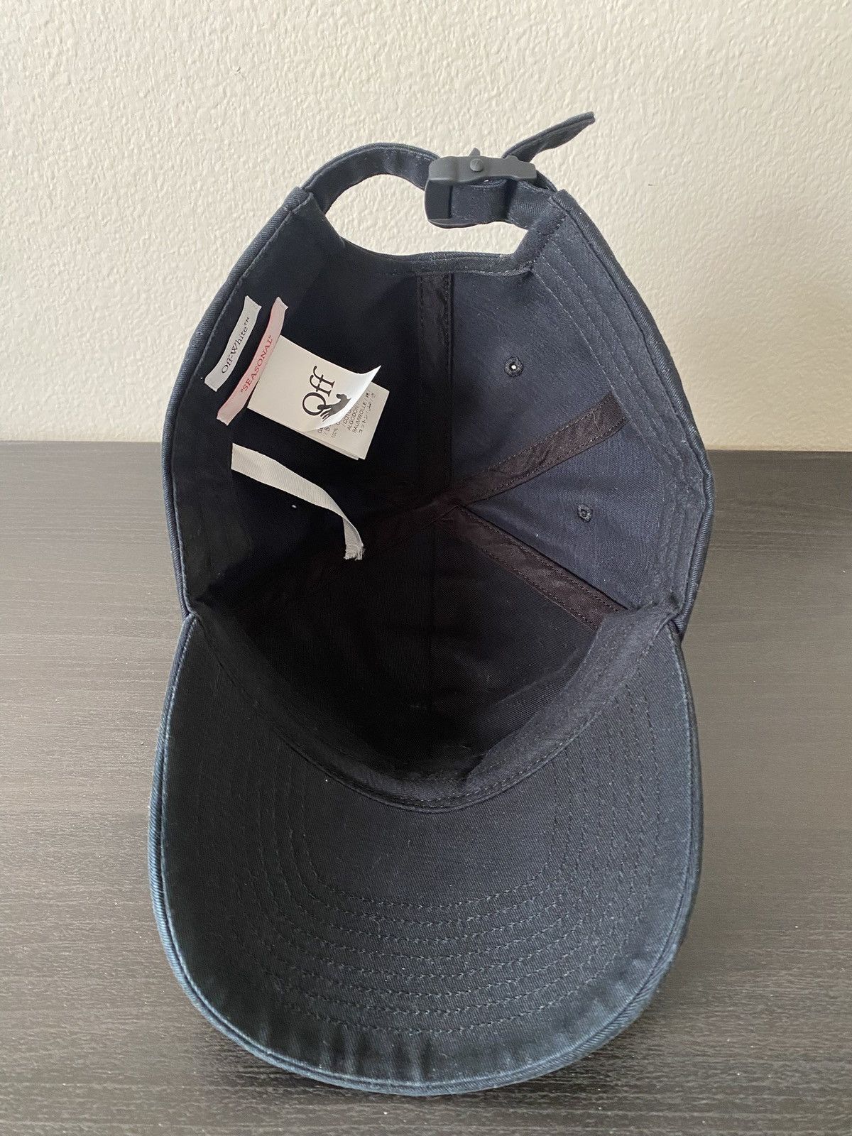 Off-White Off-White Thunder Baseball Cap Size ONE SIZE - 6 Thumbnail