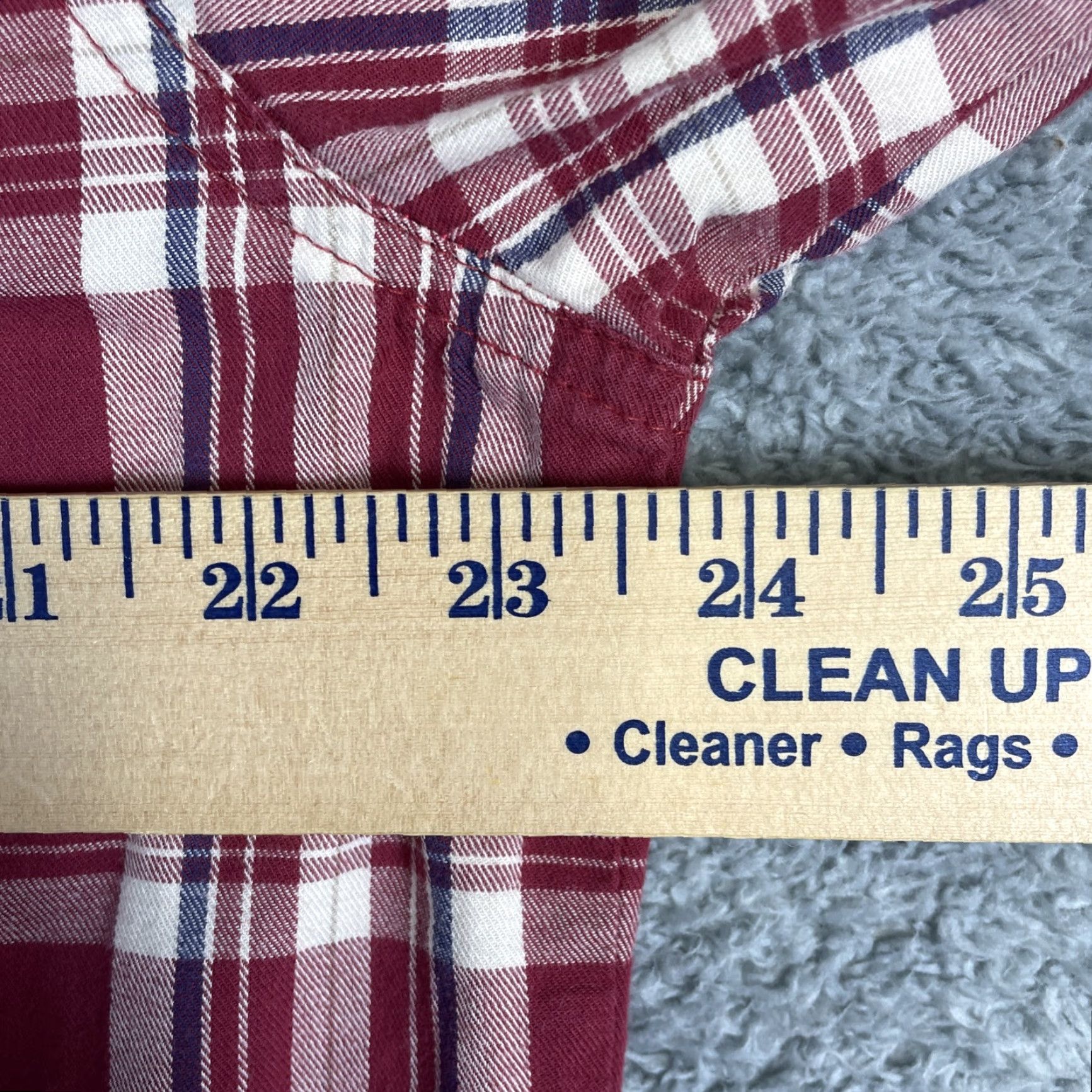 Life is Good Life is Good Shirt Mens Large Red Plaid Long Sleeve Button-Up Casual Prep Size US L / EU 52-54 / 3 - 5 Thumbnail