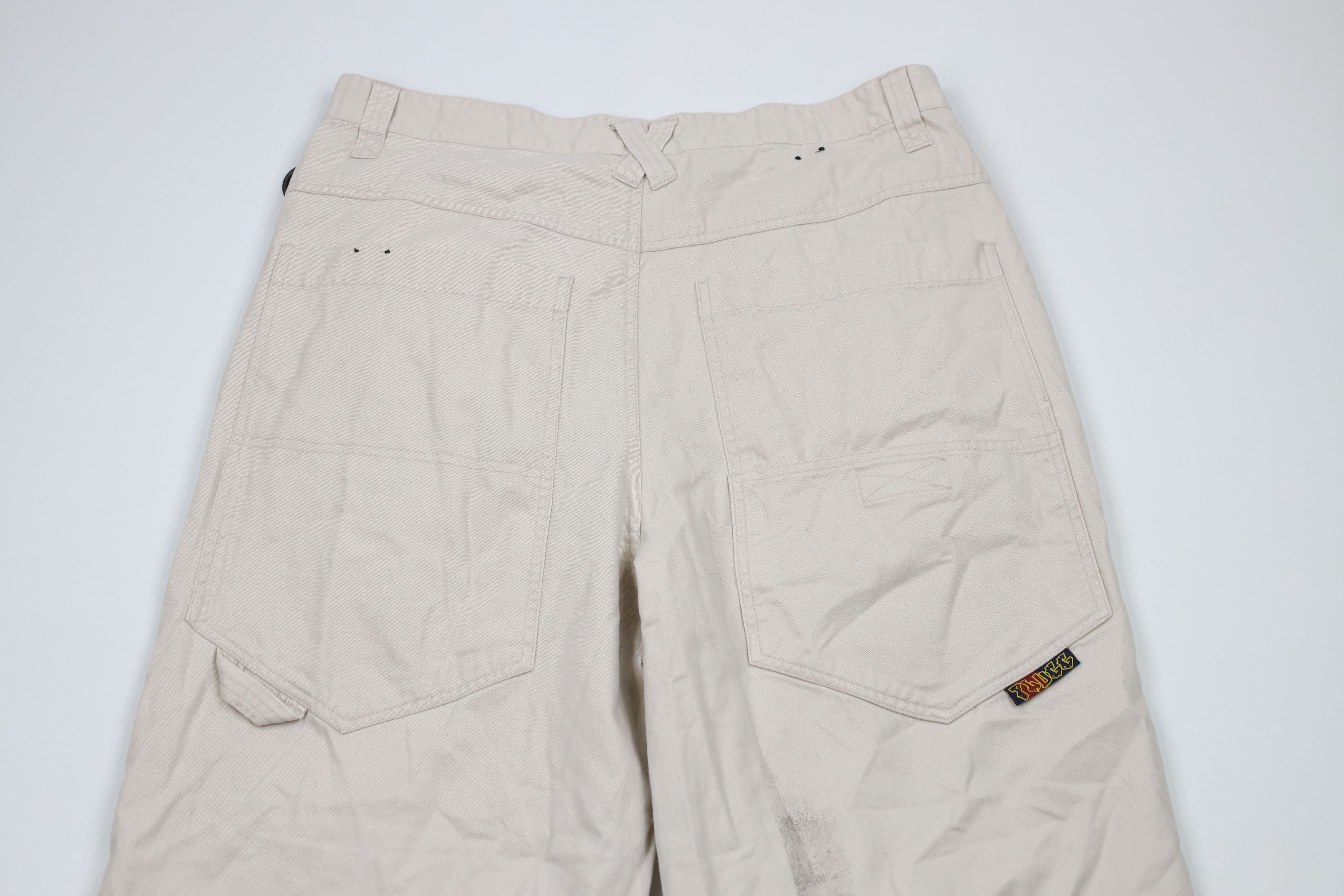 Vintage Vintage Y2K Streetwear Baggy Fit Skateboard Pants Beige Size US 36 / EU 52 - 9 Thumbnail