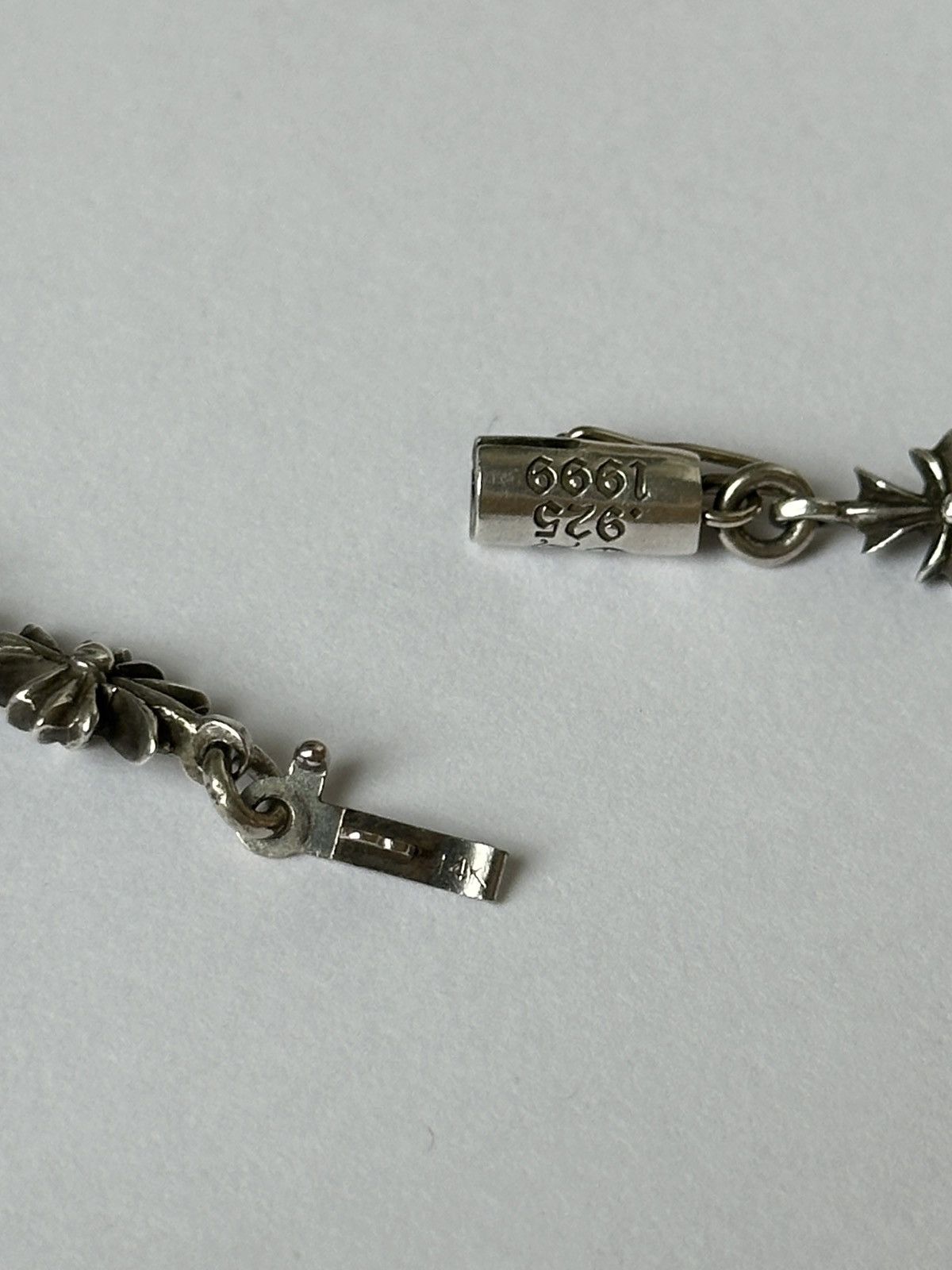 Chrome Hearts Chrome Hearts Tiny E Cross Necklace Chain Size ONE SIZE - 9 Thumbnail