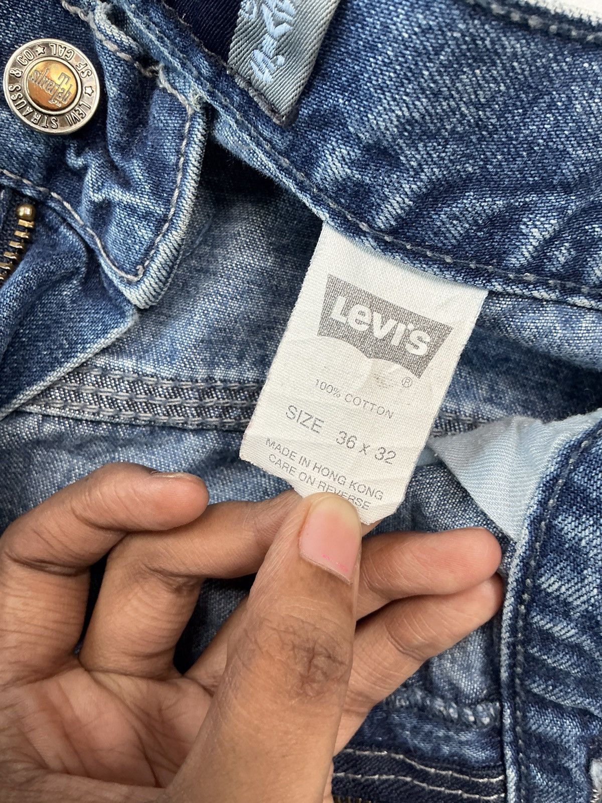 Levi's Vintage Levi’s silver tab carpenter denim Size US 38 / EU 54 - 8 Thumbnail