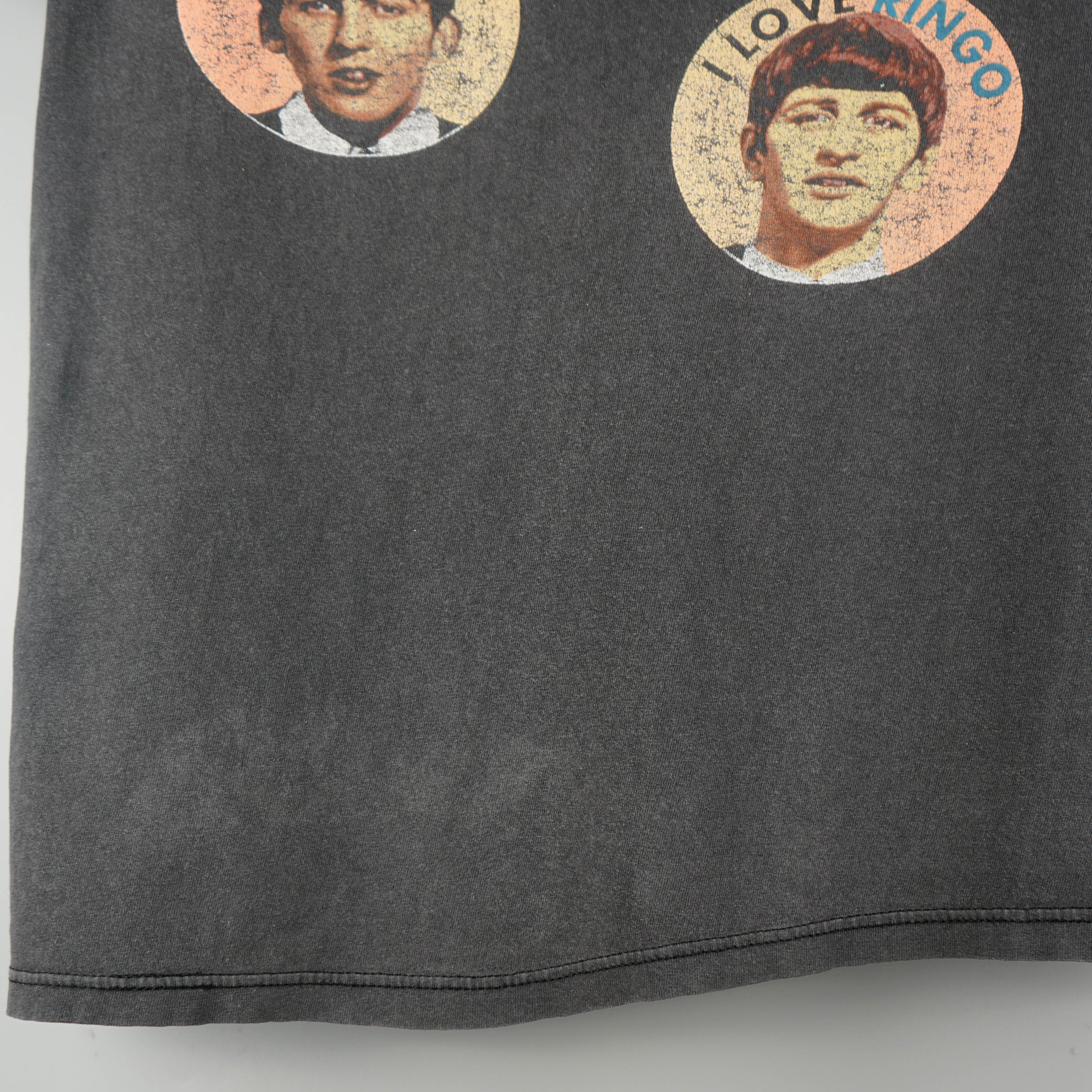 Band Tees × Vintage Vintage 1990s The Beatles T-Shirt Single Stitch Size US M / EU 48-50 / 2 - 10 Thumbnail