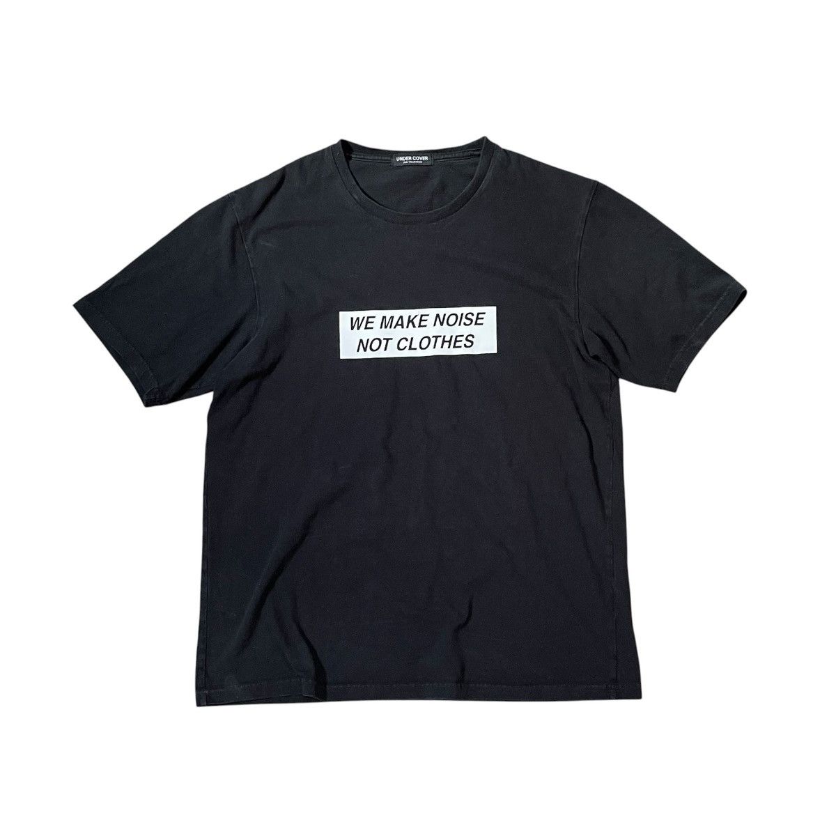 Undercover Undercover box logo “we make noise not clothes” tee Size US M / EU 48-50 / 2 - 1 Thumbnail