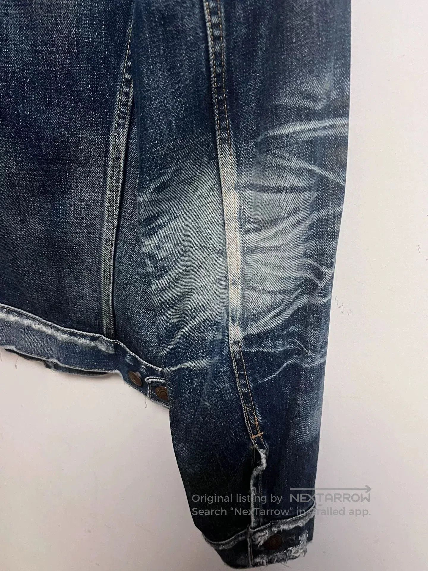 Levi's Vintage Clothing vintage levi's distressed denim jacket 70505. Size US M / EU 48-50 / 2 - 6 Thumbnail