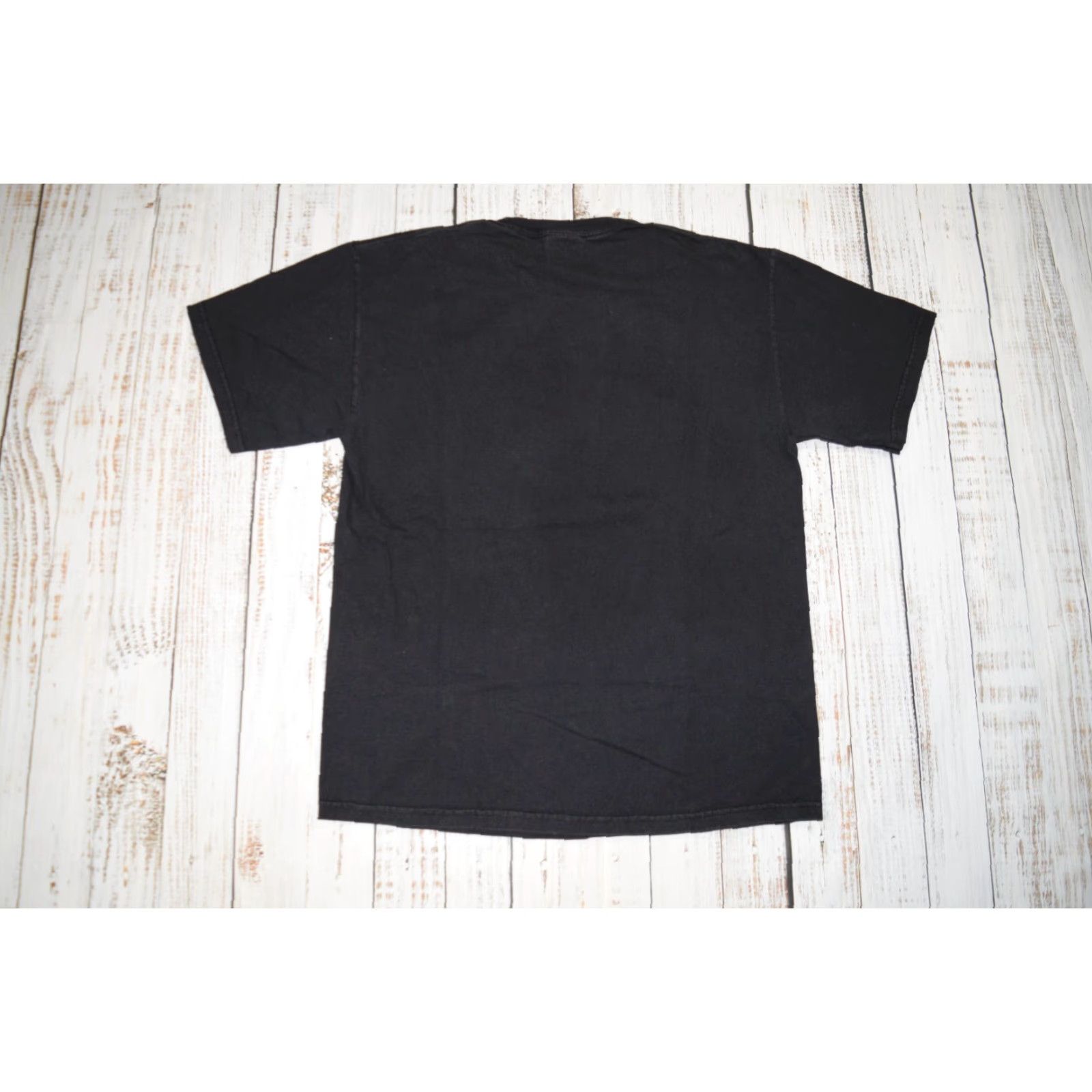 Hanes VTG 90s Giraffe Print Shirt Unisex Black Cotton Tee L 1990s Wildlife Grunge Hanes T-Shirt Mens Womens Size US L / EU 52-54 / 3 - 5 Thumbnail