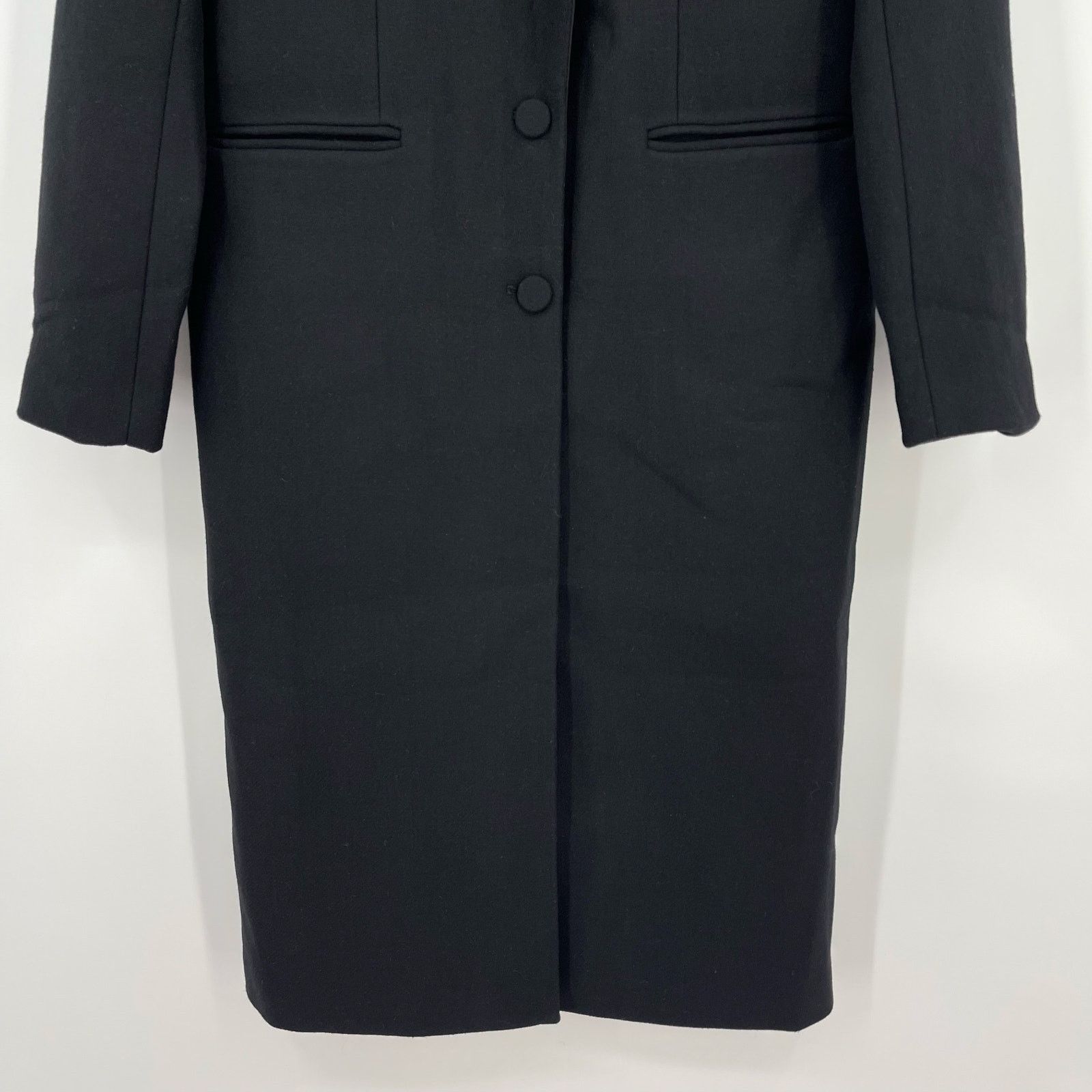 Anine Bing Anine Bing | NWT Selena Coat Black Wool Overcoat M Size M / US 6-8 / IT 42-44 - 10 Thumbnail