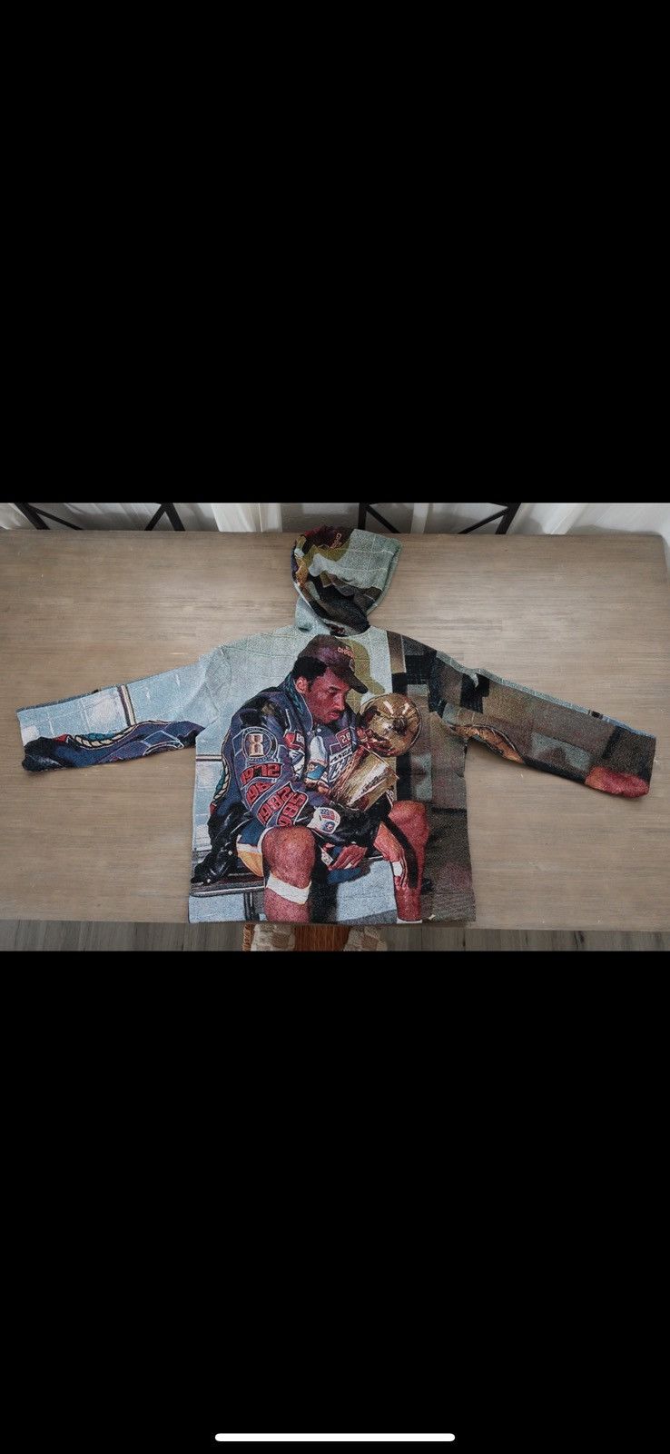 Champion × Nike × Vintage Kobe Bryant Tapestry Design AOP Sweater Hoodie Champion Size US XXL / EU 58 / 5 - 2 Thumbnail