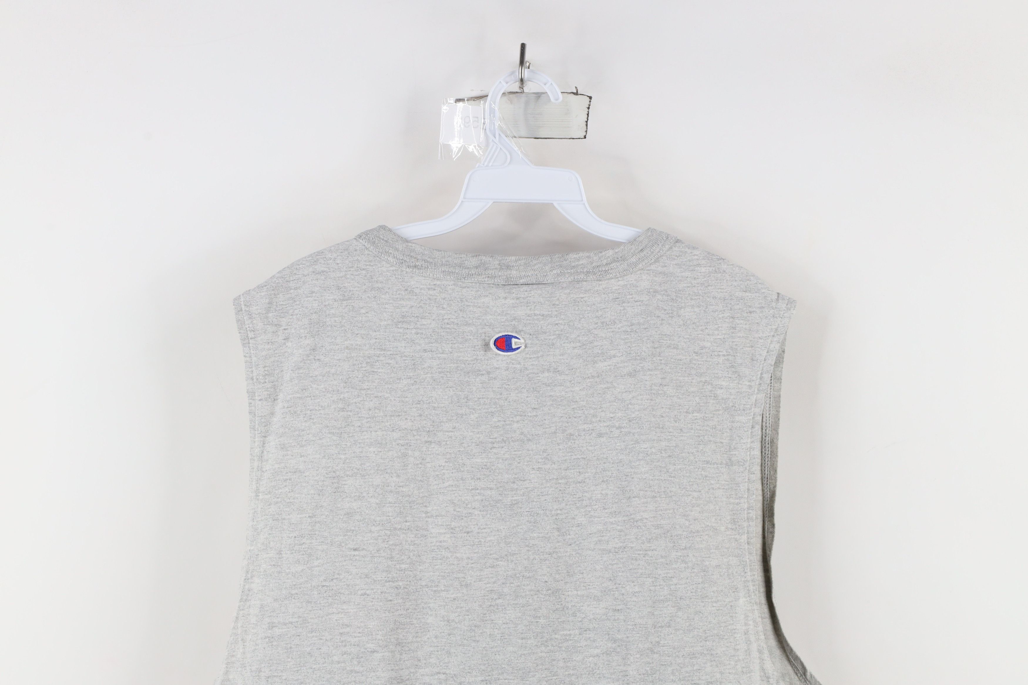 Champion × Vintage Vintage 90s Champion University Football Sleeveless T-Shirt Size US XL / EU 56 / 4 - 13 Thumbnail