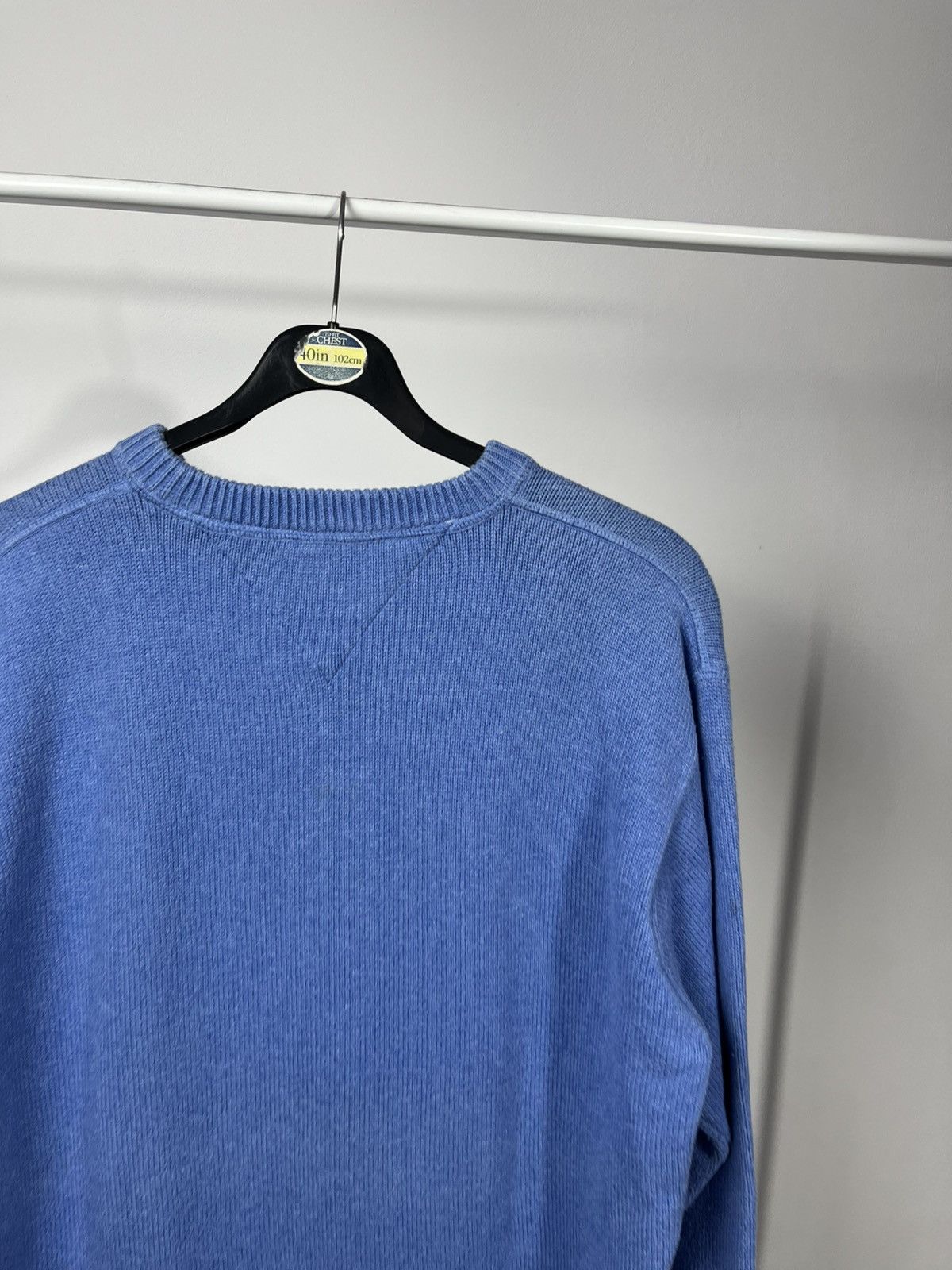 Tommy Hilfiger Vintage Tommy Hilfiger Heavy Knit Sweater Blue Size L Thick Size US L / EU 52-54 / 3 - 12 Thumbnail